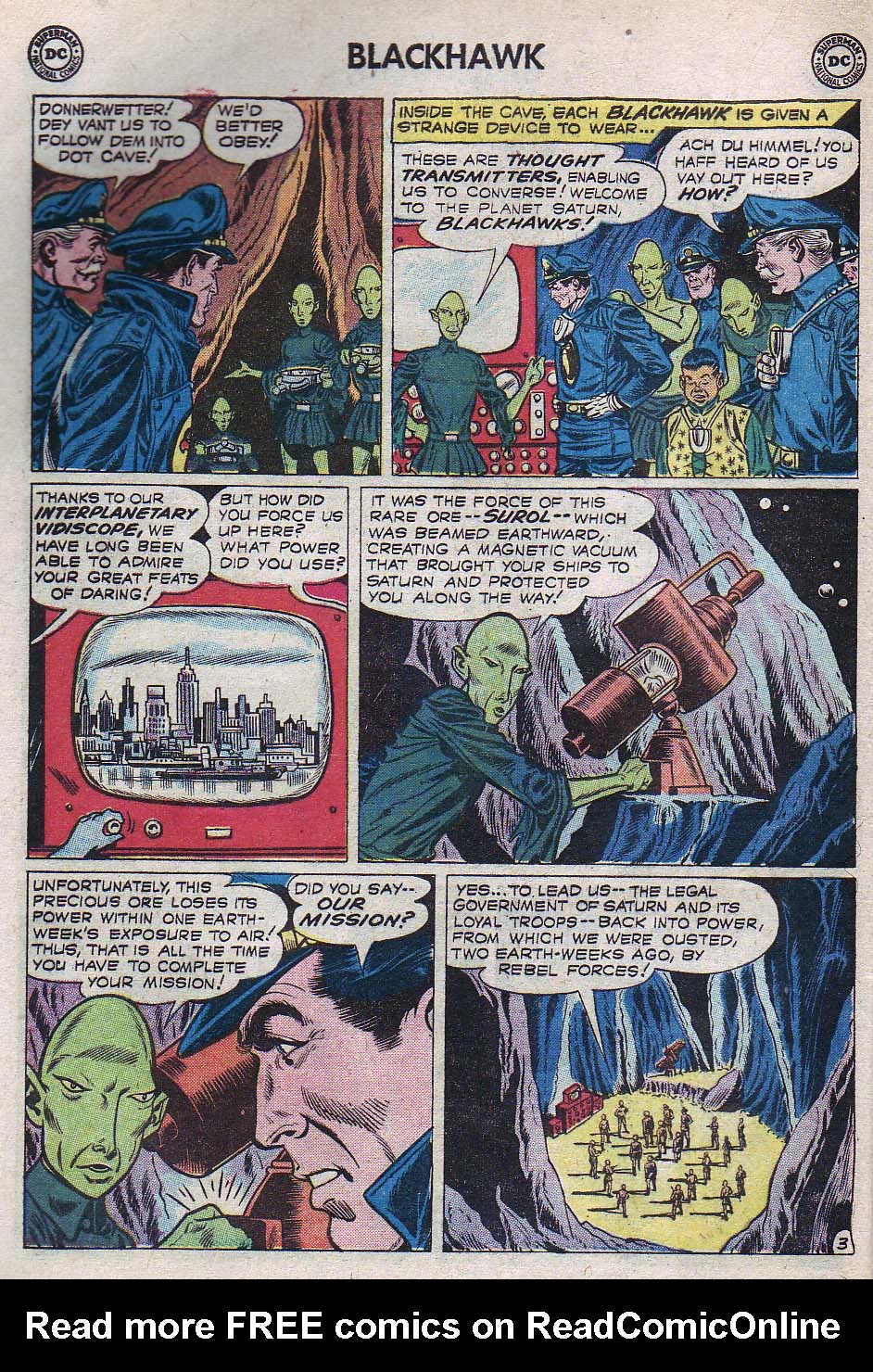 Read online Blackhawk (1957) comic -  Issue #138 - 16