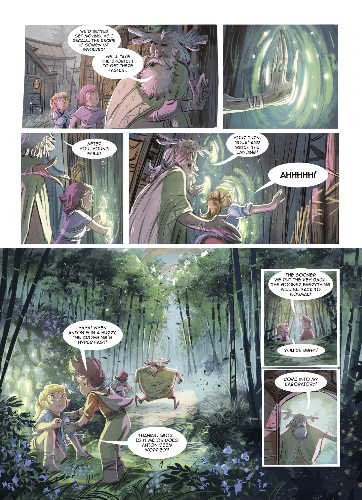 Read online The Music Box comic -  Issue #5 - 9