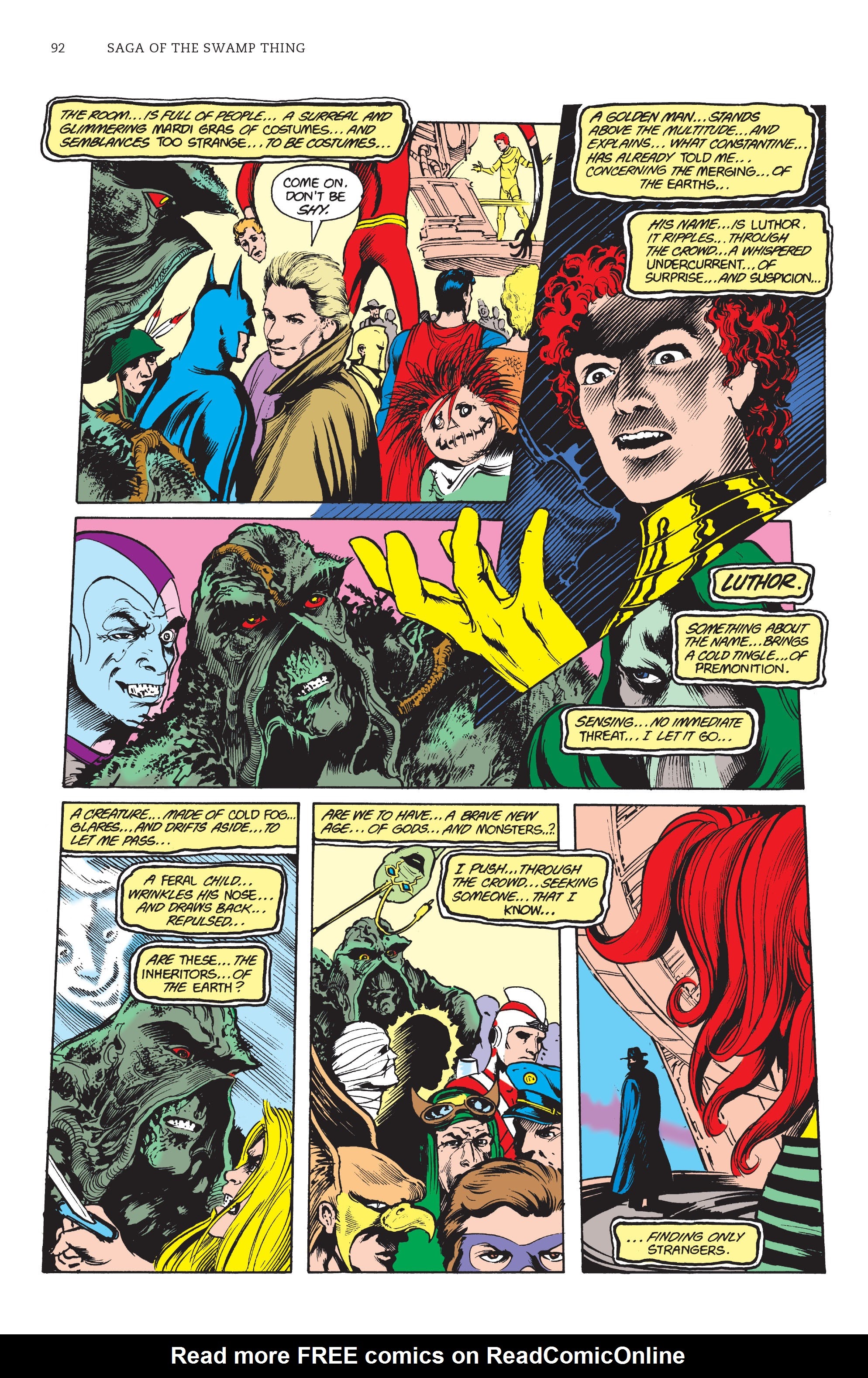 Read online Saga of the Swamp Thing comic -  Issue # TPB 4 (Part 1) - 86