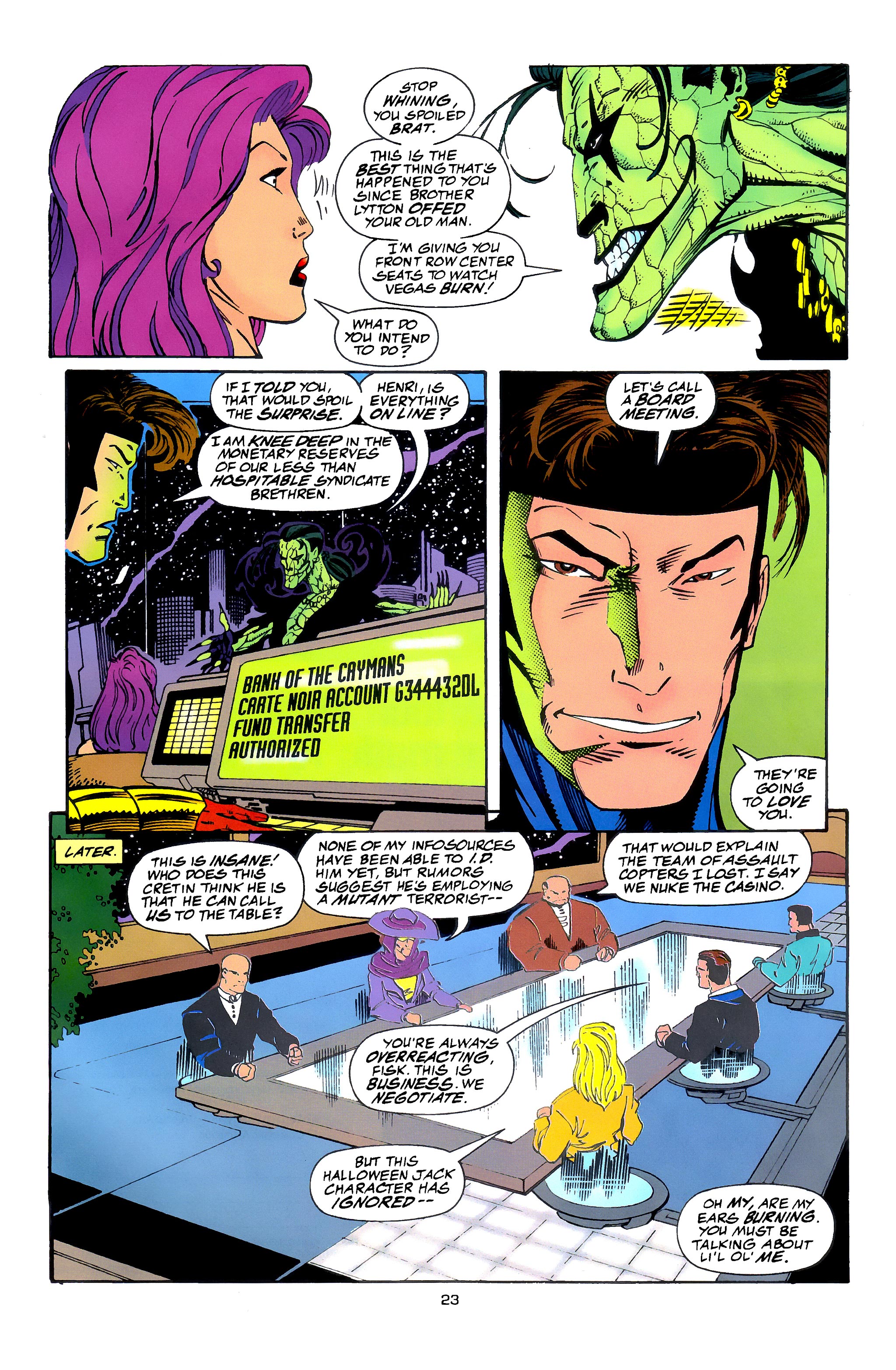Read online X-Men 2099 comic -  Issue #18 - 19