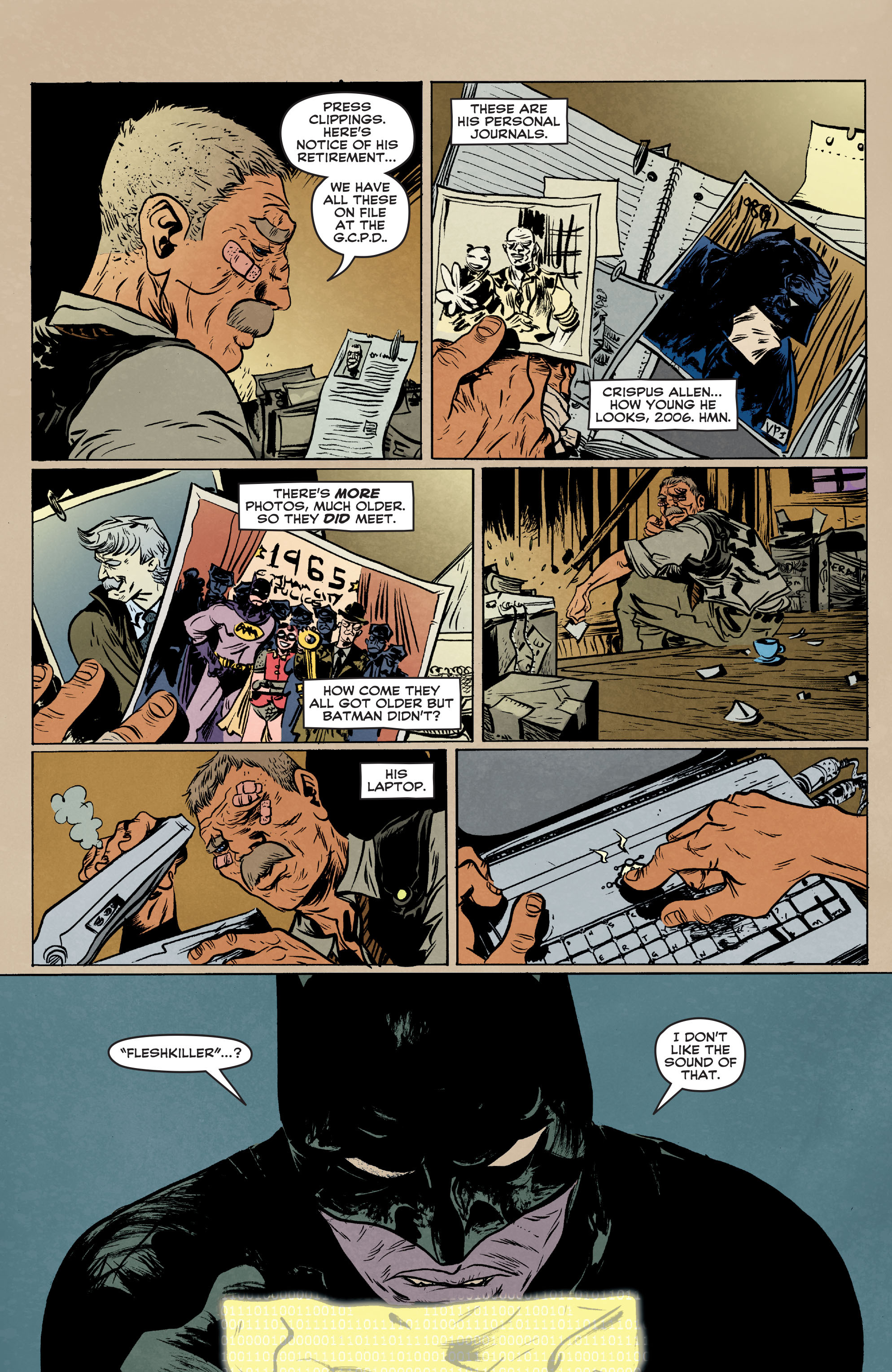 Read online Batman: Year 100 comic -  Issue #3 - 42