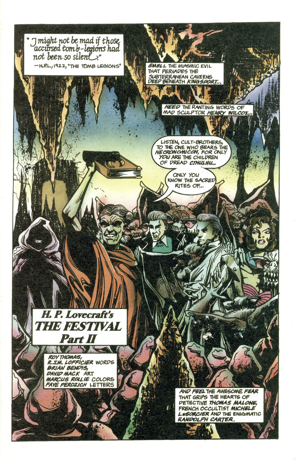 Read online H. P. Lovecraft's Cthulhu:  The Festival comic -  Issue #2 - 4