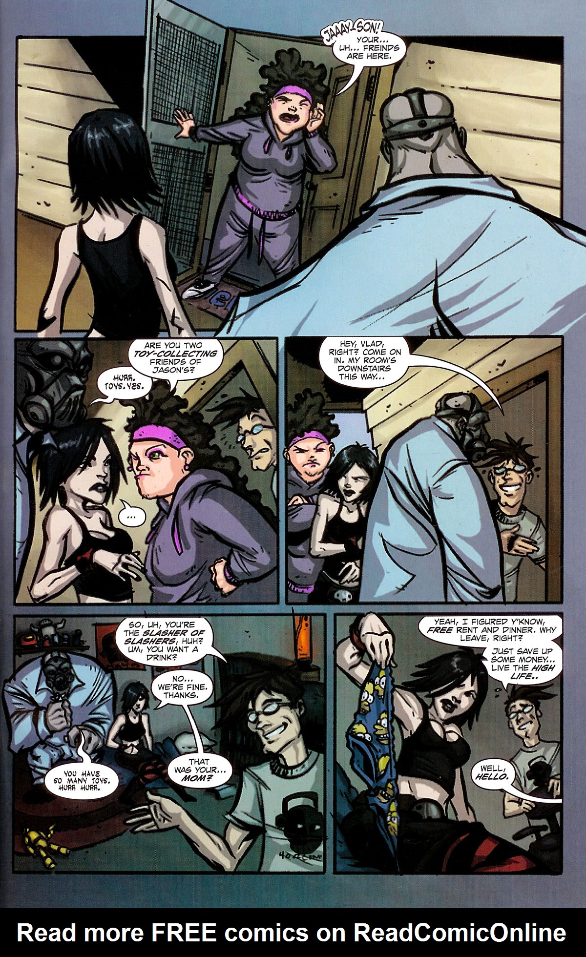 Read online Hack/Slash: Land of Lost Toys comic -  Issue #1 - 12