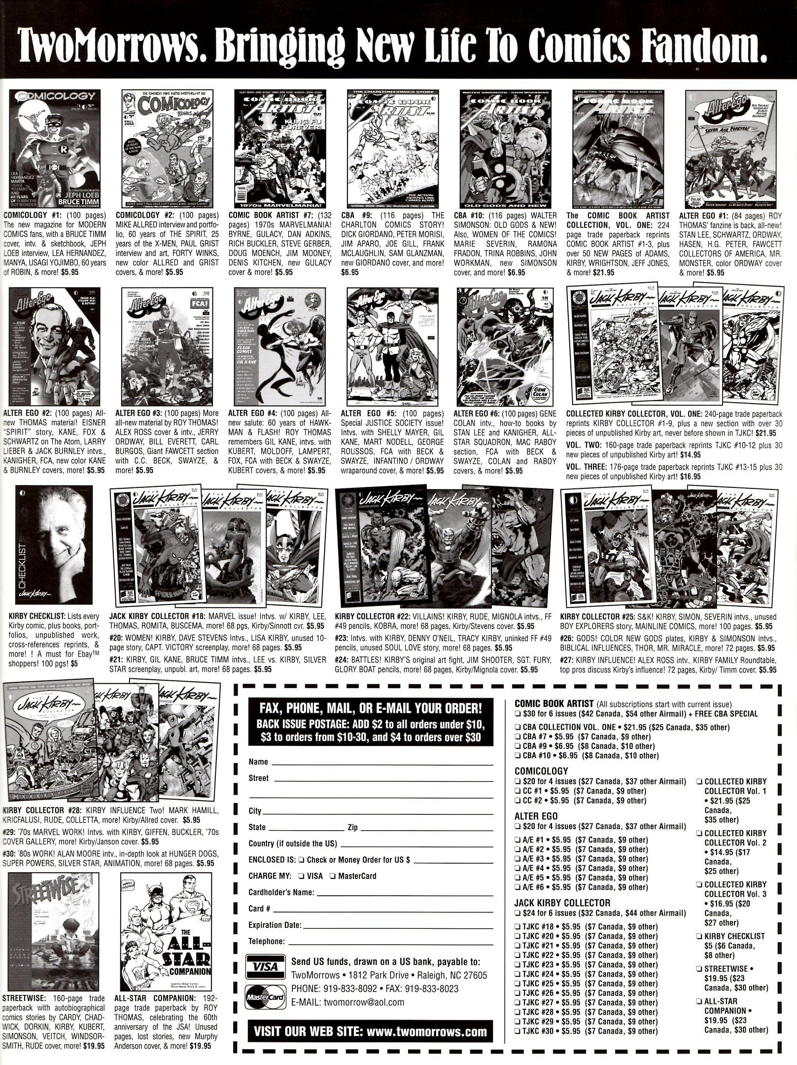 Read online The Jack Kirby Collector comic -  Issue #30 - 65