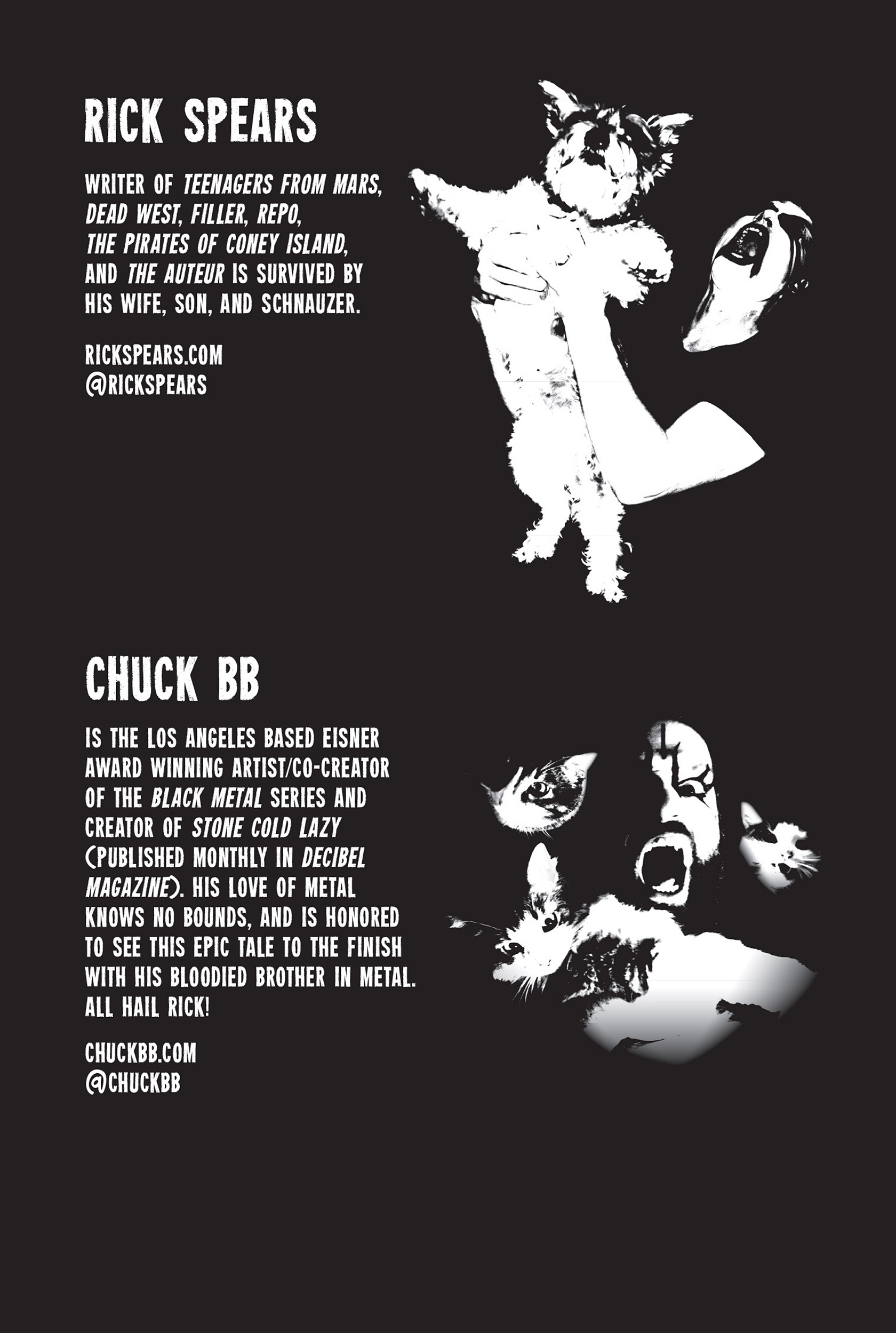 Read online Black Metal comic -  Issue #3 - 150