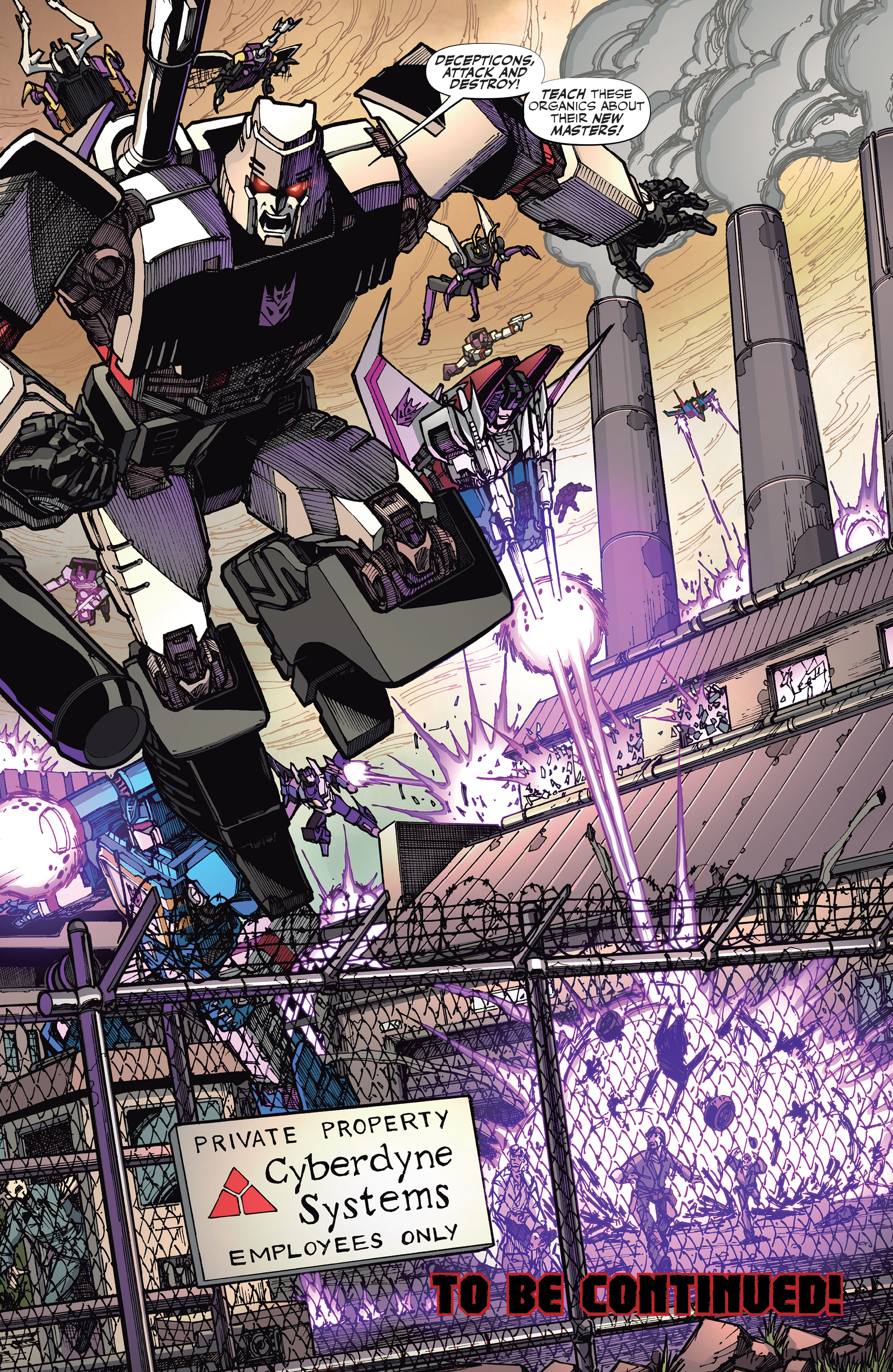 Read online Transformers vs. the Terminator comic -  Issue #2 - 22