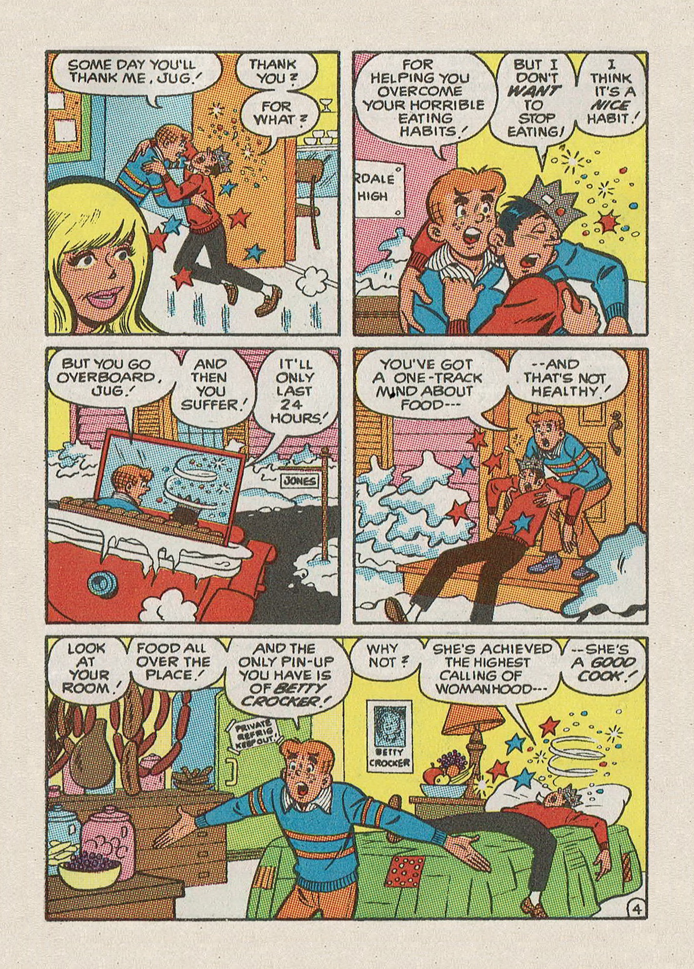 Read online Jughead Jones Comics Digest comic -  Issue #68 - 53