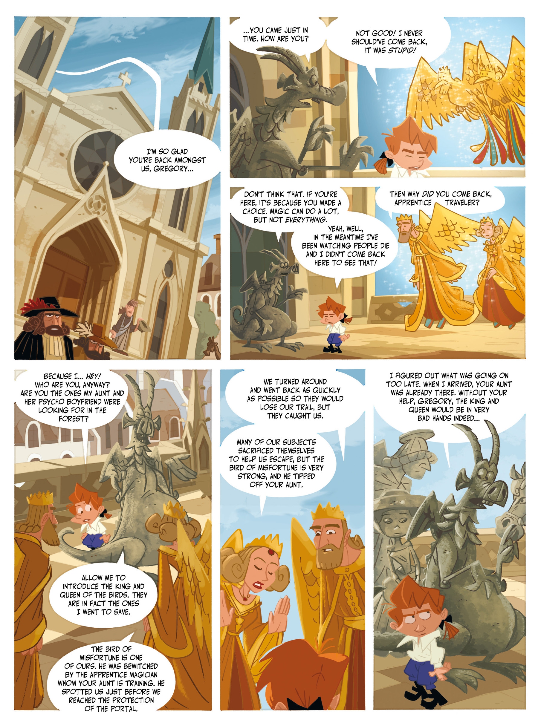 Read online Gregory and the Gargoyles comic -  Issue #3 - 21