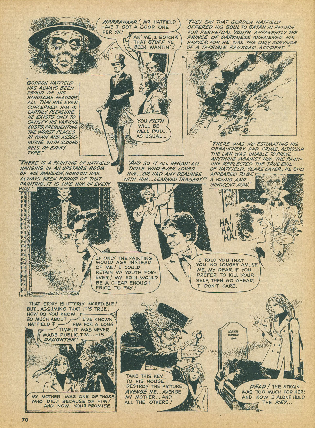 Read online Vampirella (1969) comic -  Issue #18 - 70