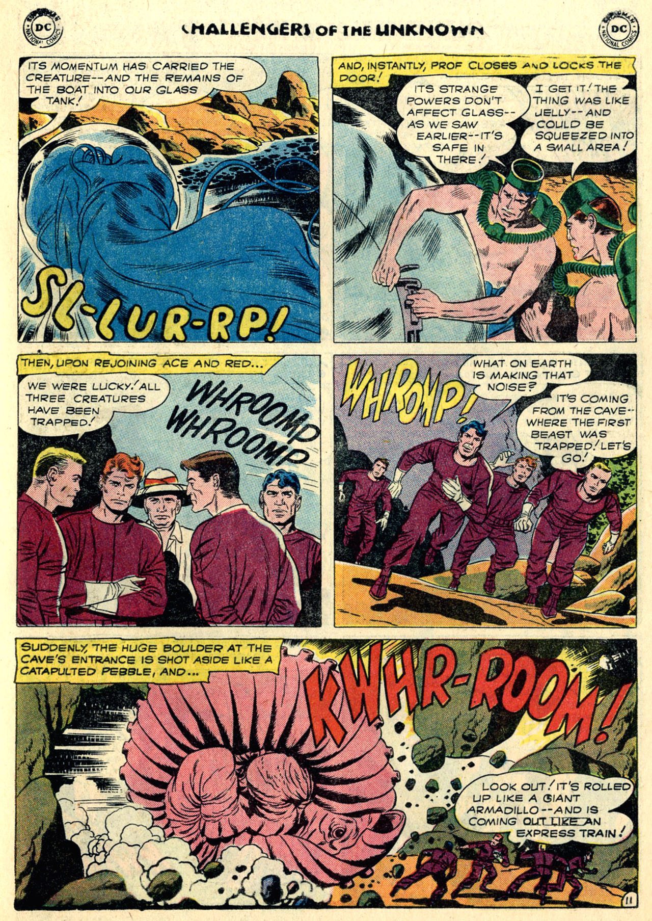 Read online Challengers of the Unknown (1958) comic -  Issue #7 - 13