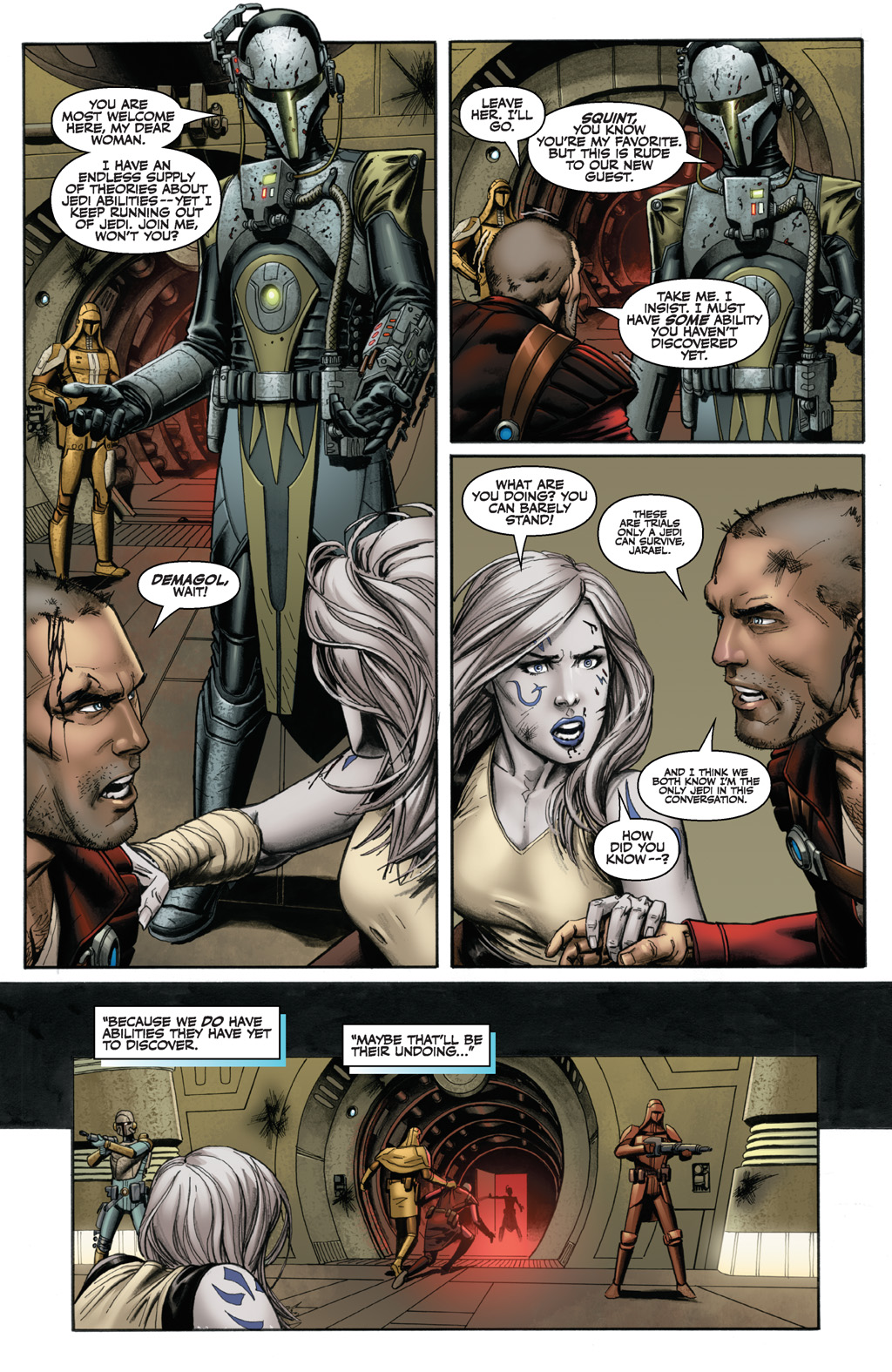 Read online Star Wars: Knights Of The Old Republic comic -  Issue #8 - 23