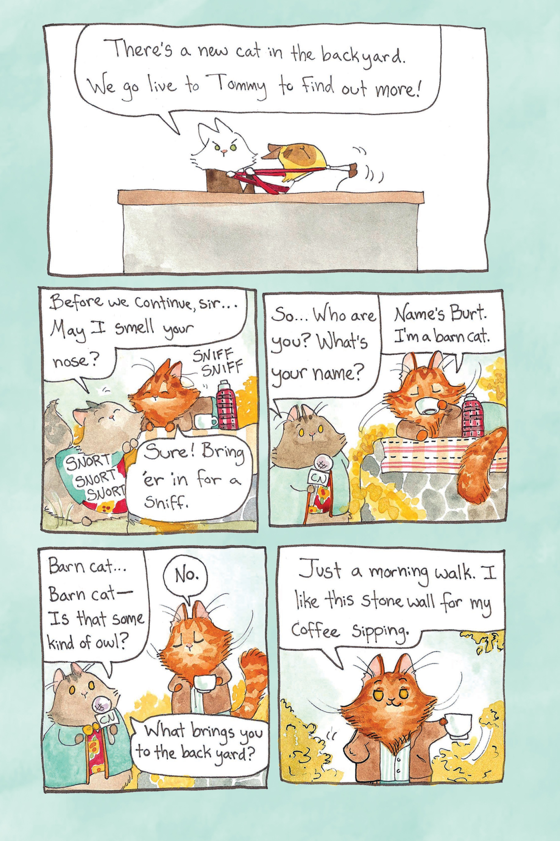 Read online Take It Away, Tommy! A Breaking Cat News Adventure comic -  Issue # TPB - 12