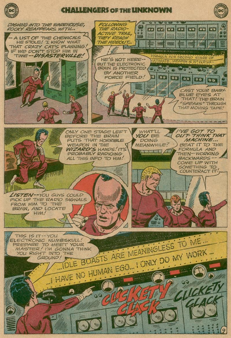 Read online Challengers of the Unknown (1958) comic -  Issue #39 - 28