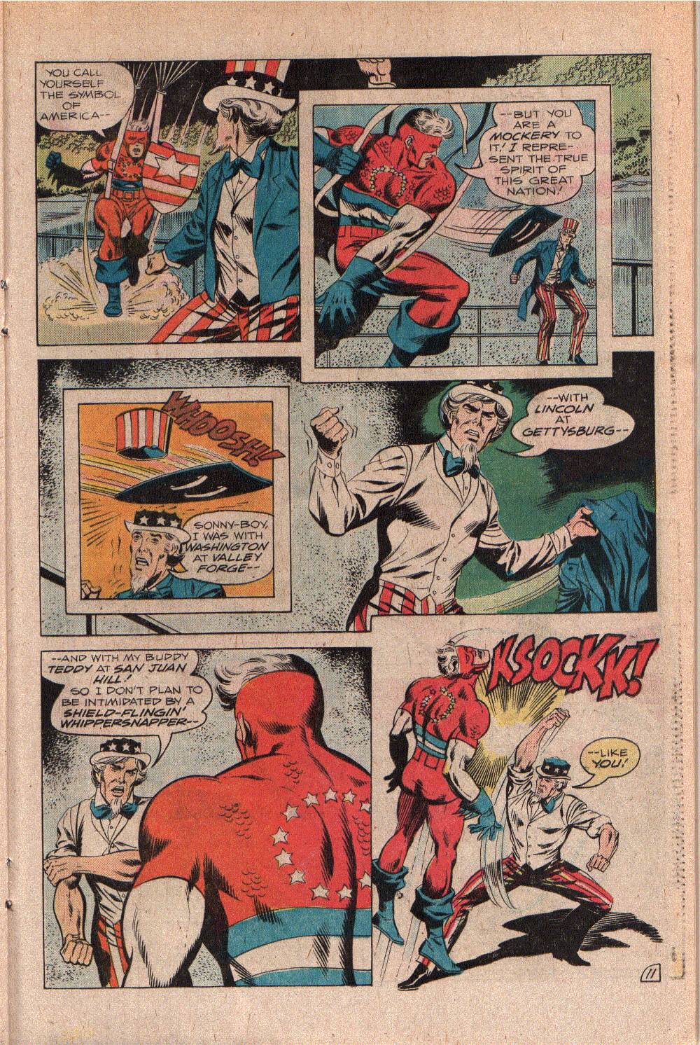 Read online Freedom Fighters (1976) comic -  Issue #8 - 21