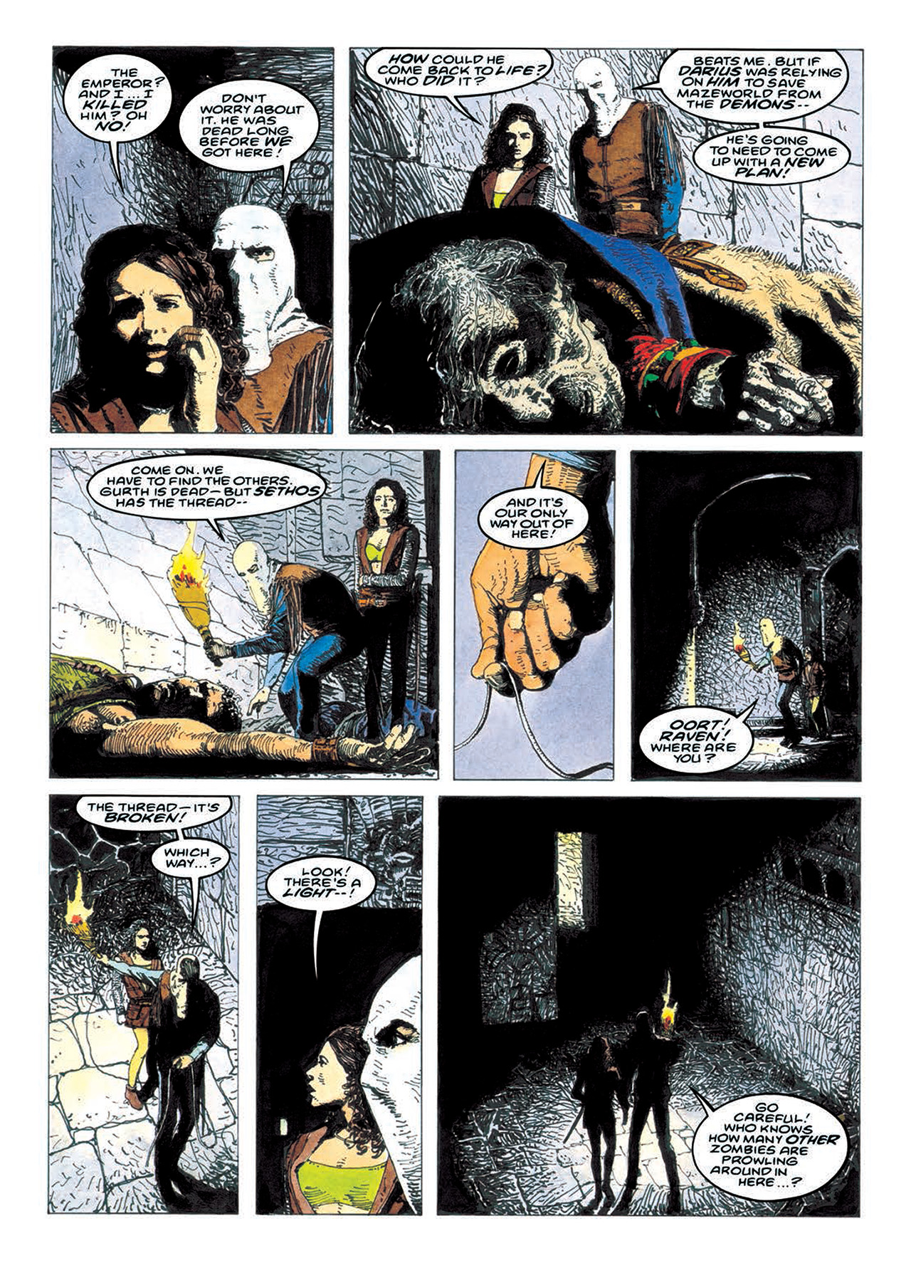 Read online Mazeworld comic -  Issue # TPB - 149
