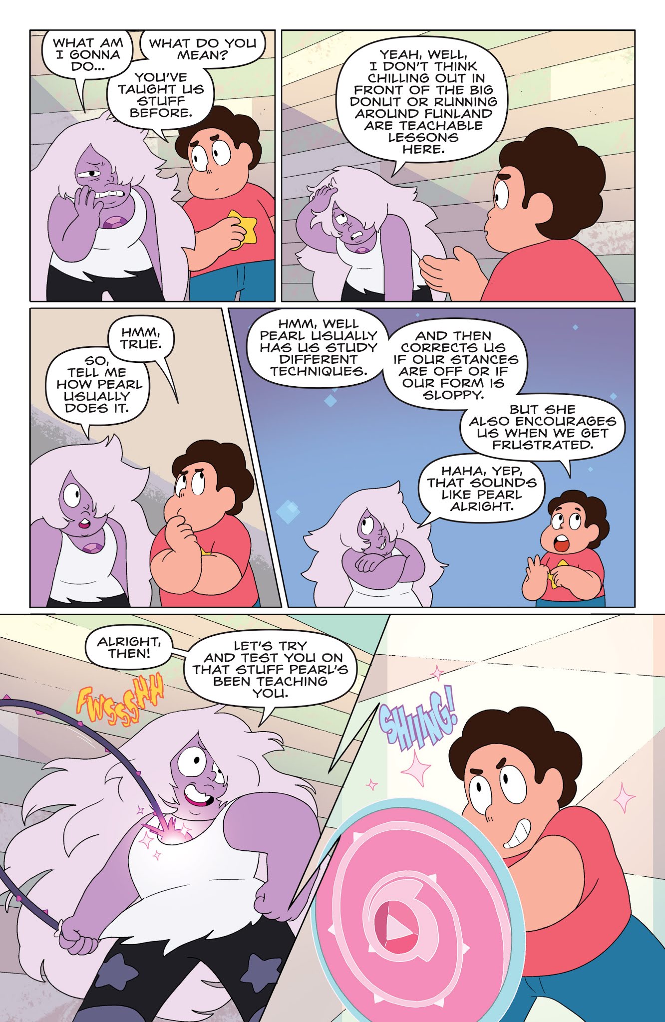 Read online Steven Universe Ongoing comic -  Issue #18 - 6