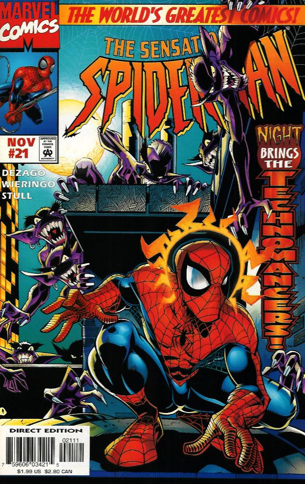 Read online The Sensational Spider-Man (1996) comic -  Issue #21 - 1