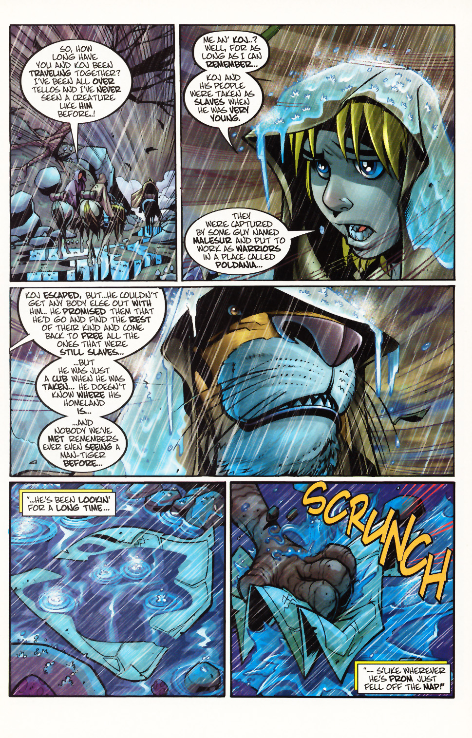 Read online Tellos (1999) comic -  Issue #3 - 19