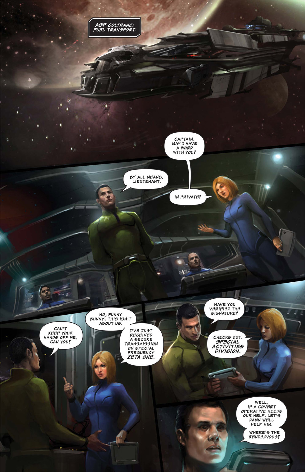 Read online Shrapnel: Hubris comic -  Issue #2 - 28