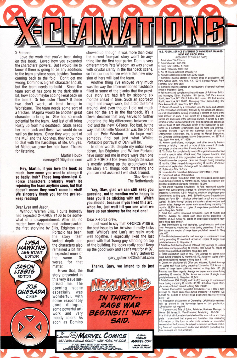 Read online X-Force (1991) comic -  Issue #109 - 24