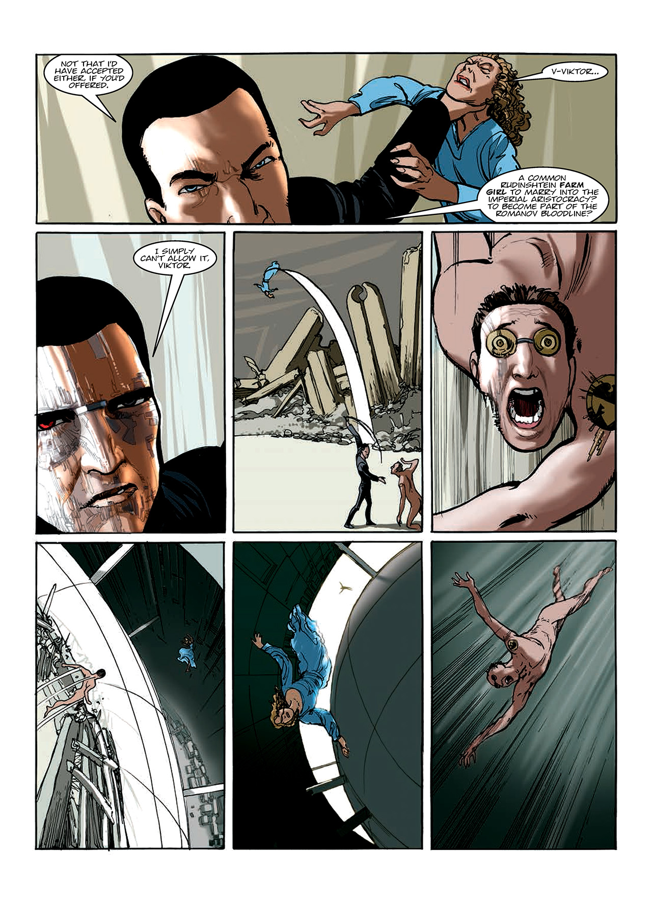 Read online Nikolai Dante comic -  Issue # TPB 10 - 101