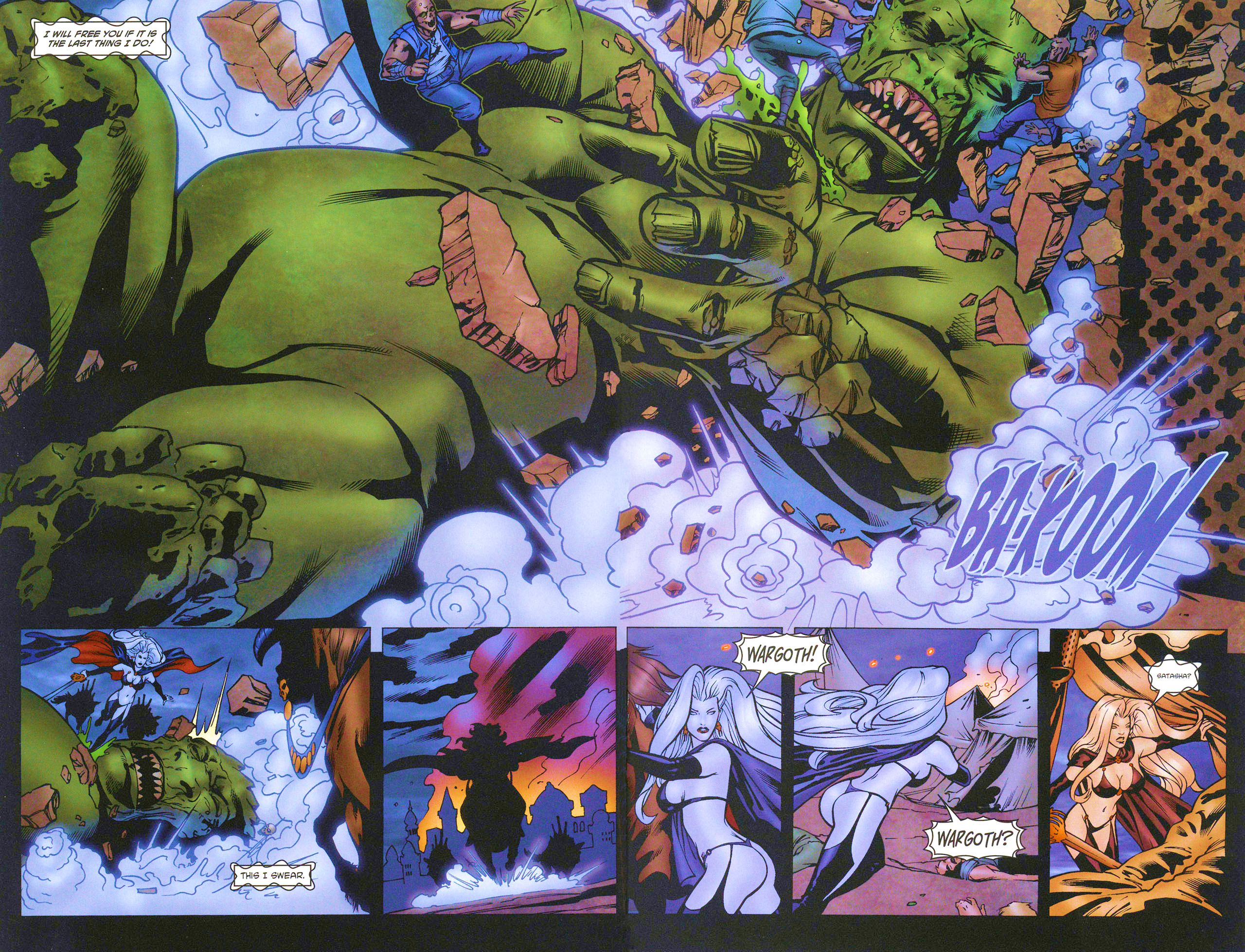 Read online Brian Pulido's Lady Death: Blacklands comic -  Issue #3 - 23