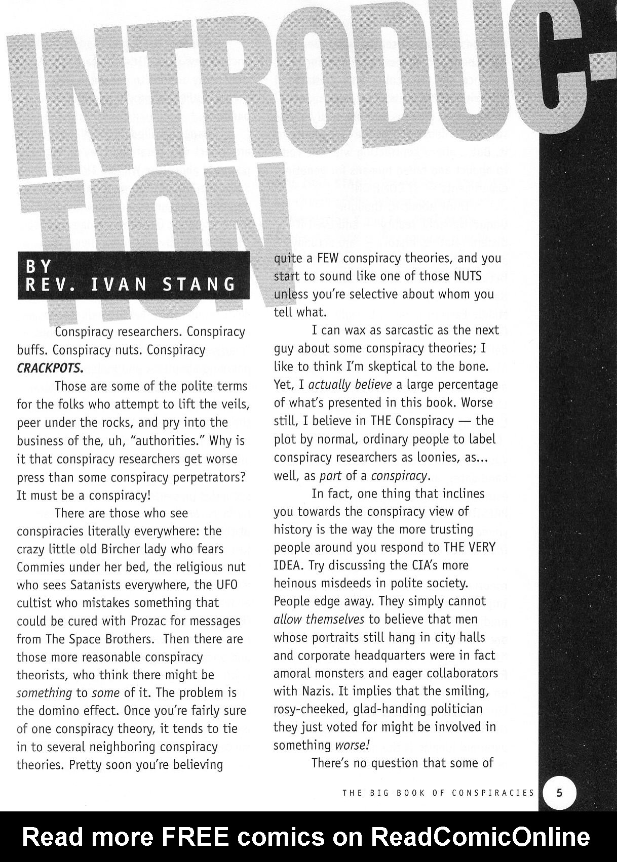 Read online The Big Book of... comic -  Issue # TPB Conspiracies - 5