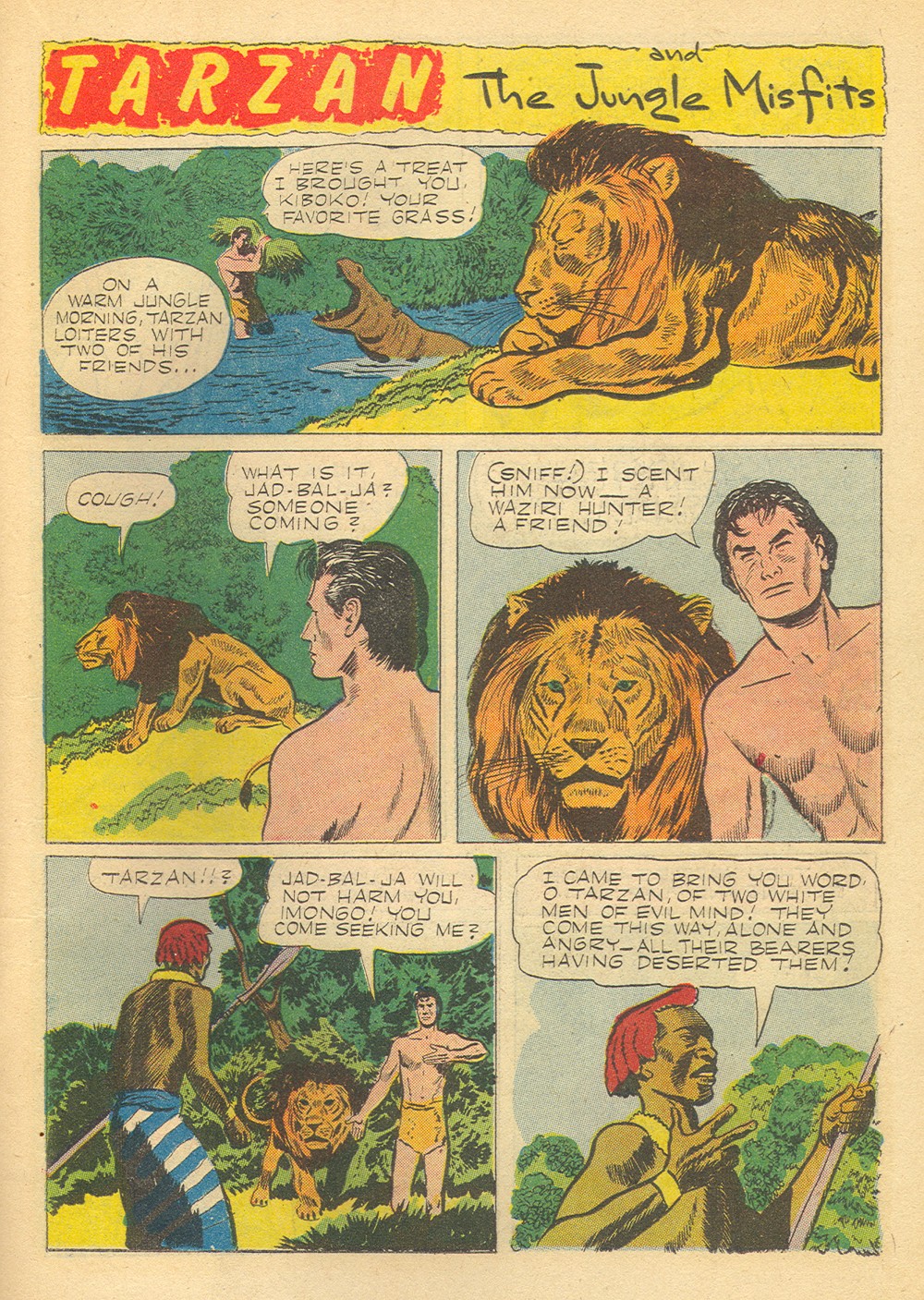 Read online Tarzan (1948) comic -  Issue #75 - 19