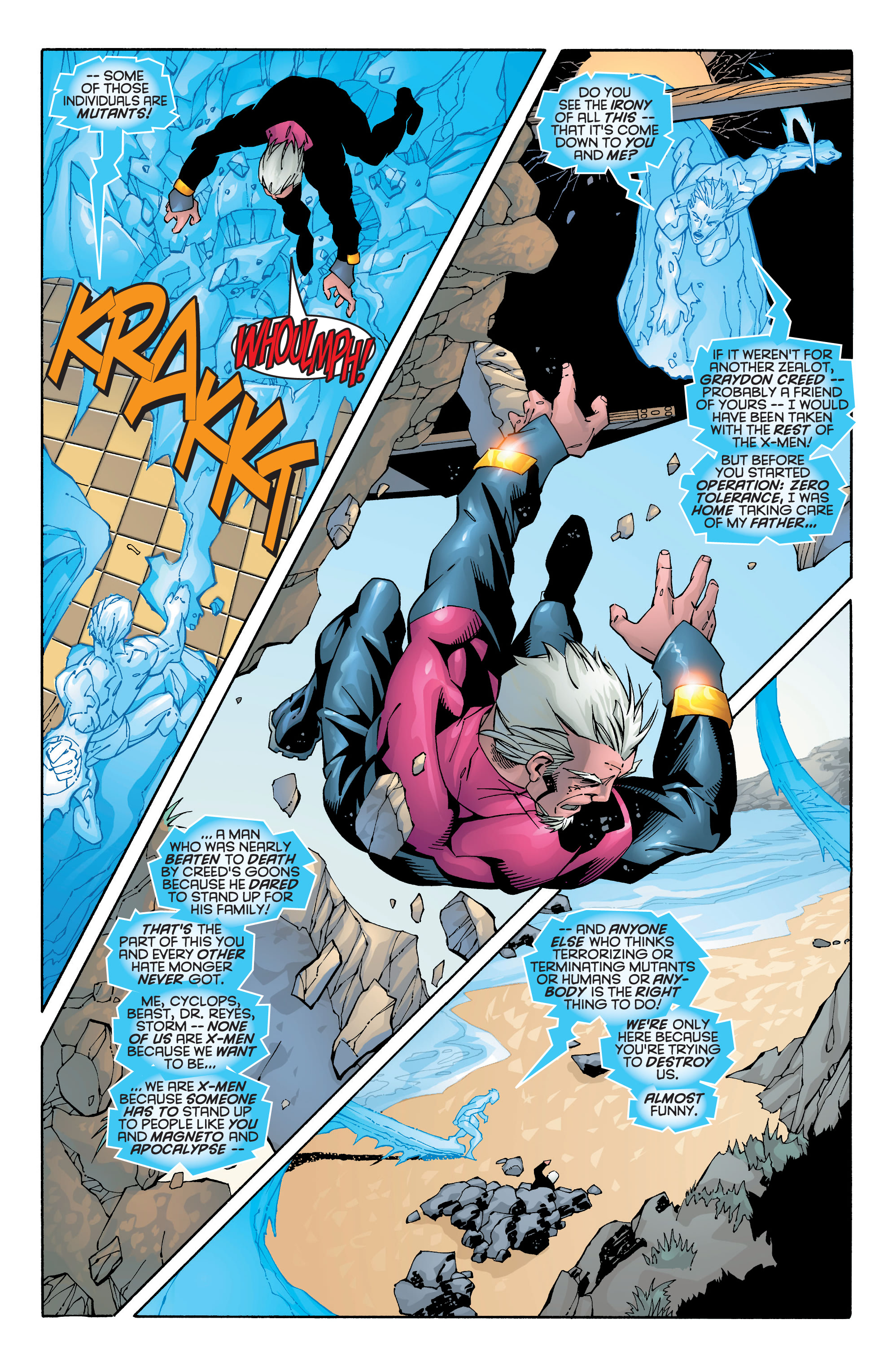 Read online X-Men Milestones: Operation Zero Tolerance comic -  Issue # TPB (Part 4) - 40