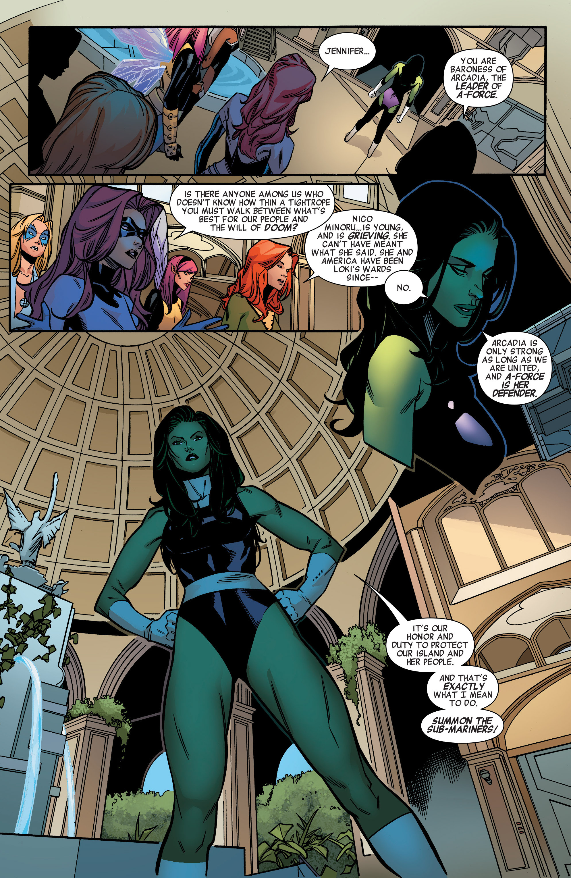 Read online A-Force (2015) comic -  Issue #1 - 17