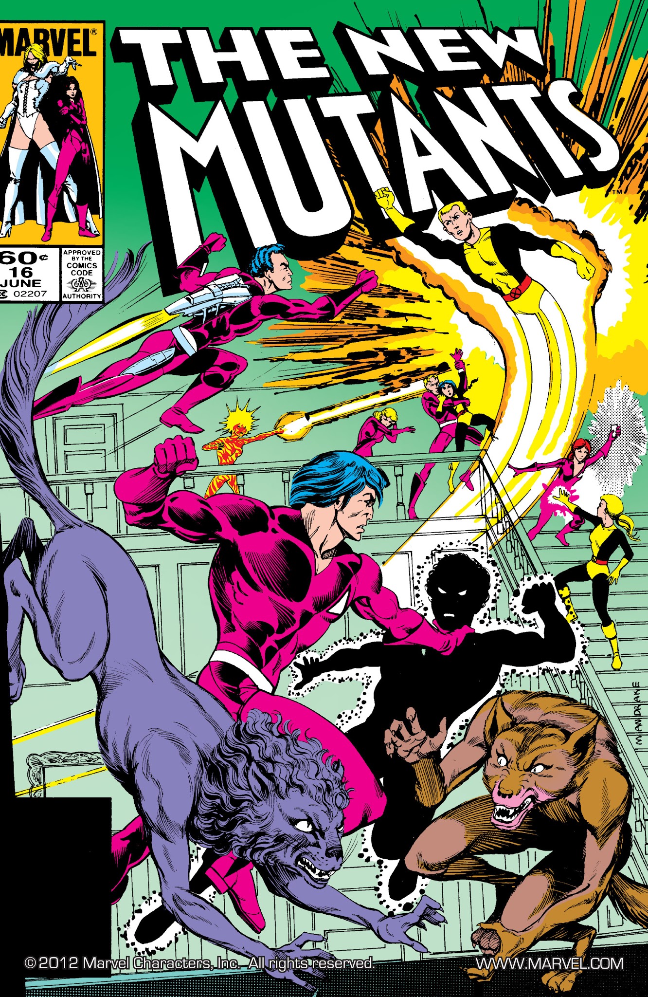 Read online New Mutants Classic comic -  Issue # TPB 2 - 186