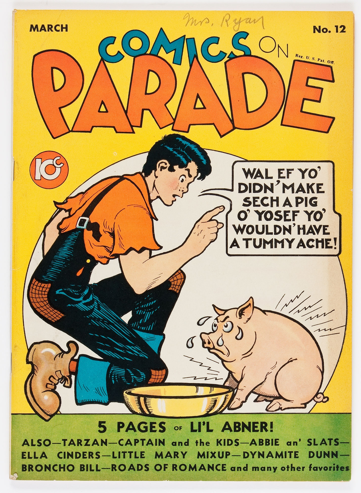 Read online Comics on Parade comic -  Issue #12 - 1