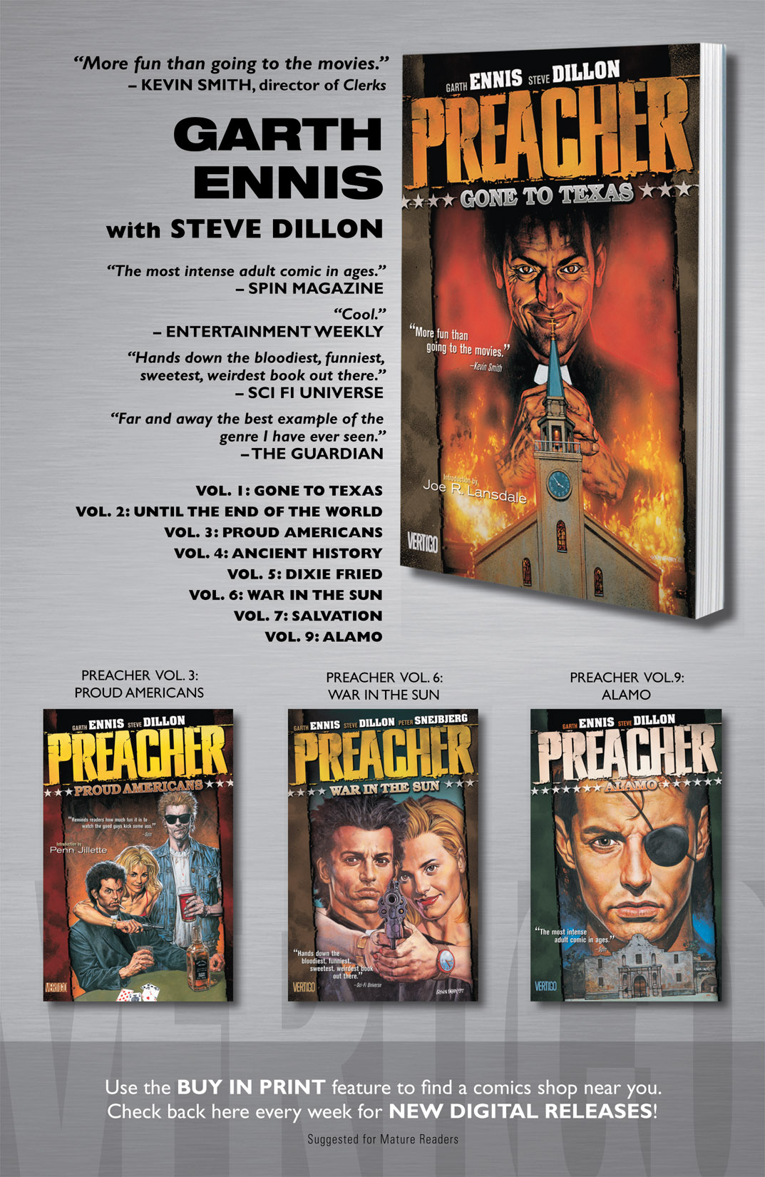 Read online Preacher comic -  Issue # _TPB 7 - 58