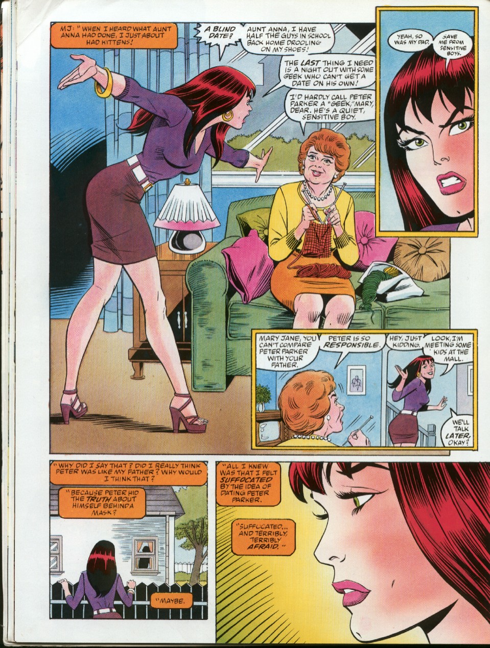 Read online Marvel Graphic Novel comic -  Issue #46 - Spider-Man - Parallel Lives - 26
