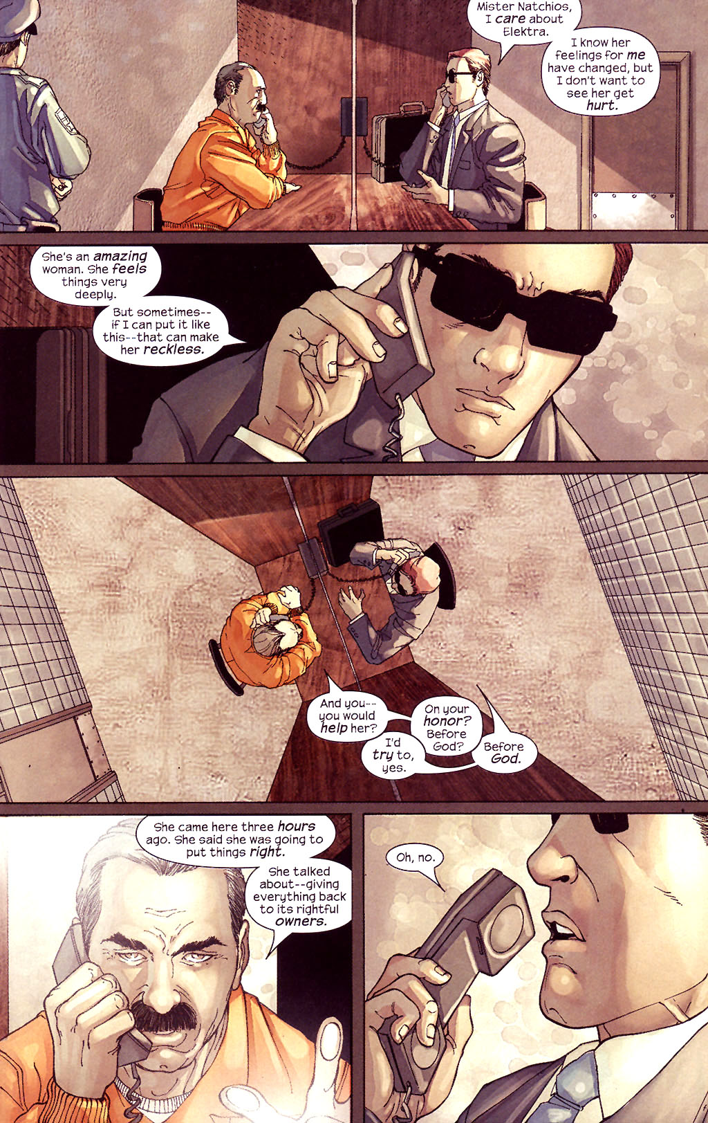 Read online Ultimate Elektra comic -  Issue #5 - 12