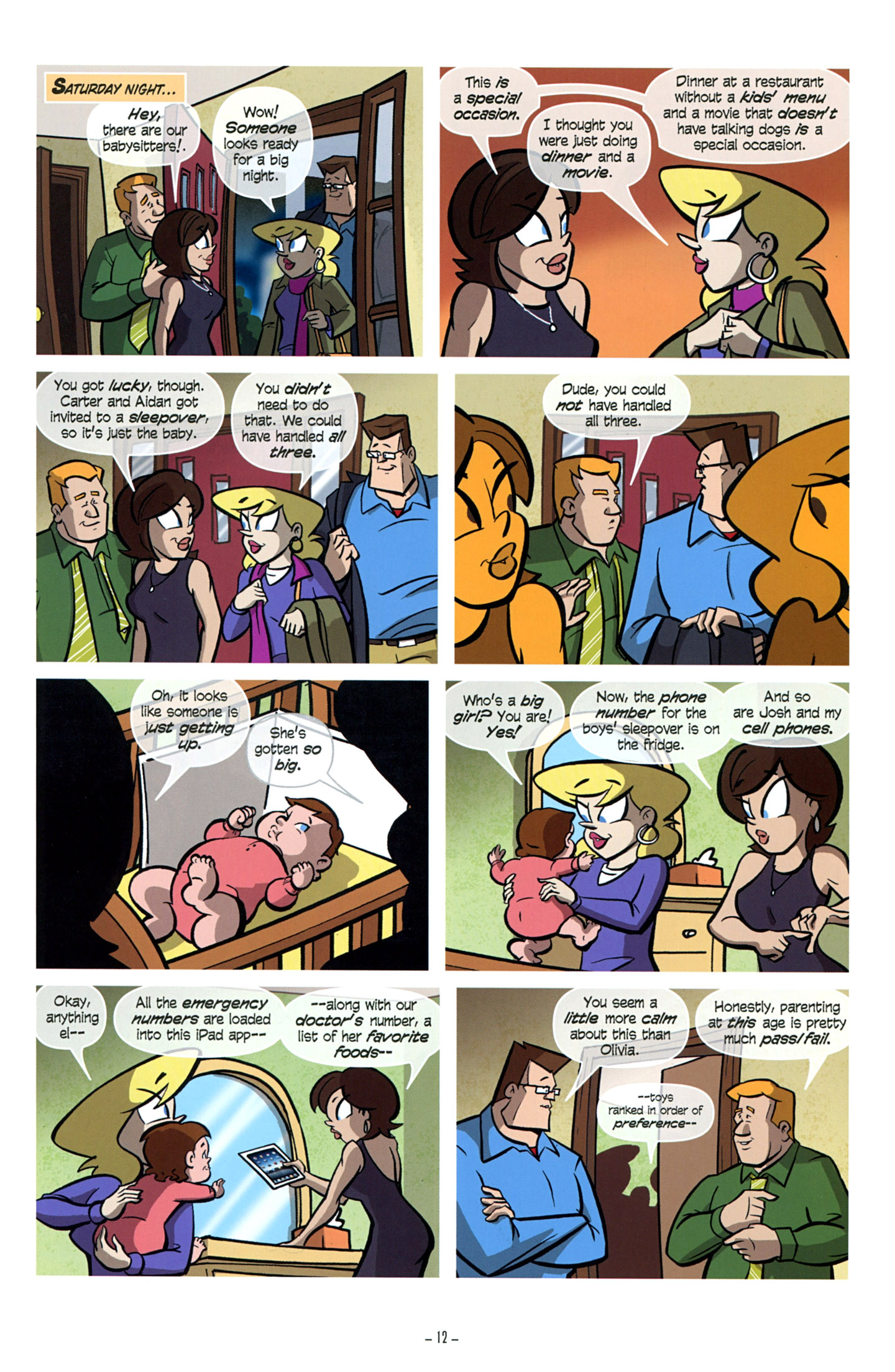 Read online Love and Capes: What to Expect comic -  Issue #2 - 14