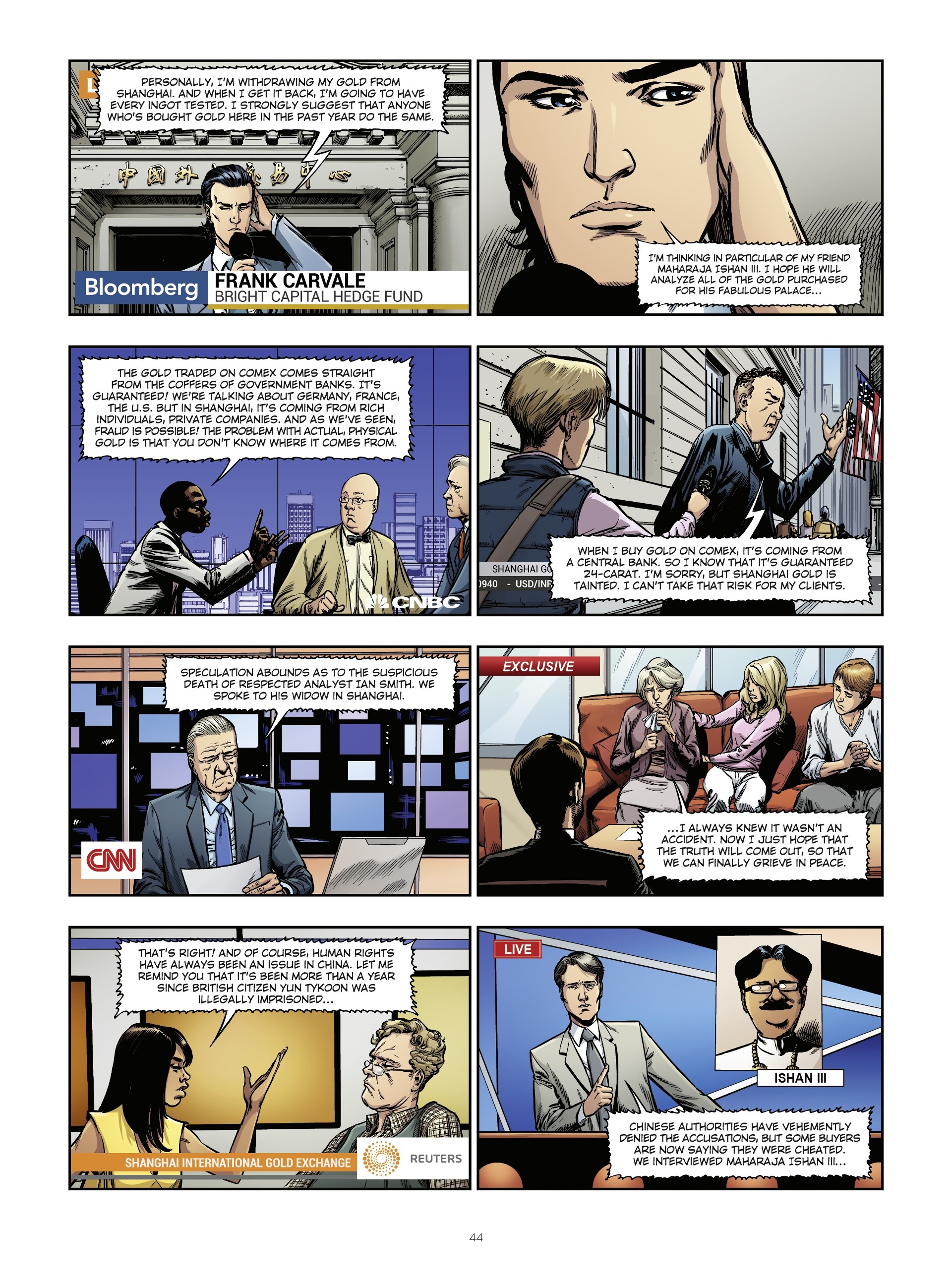 Read online Hedge Fund comic -  Issue #6 - 43