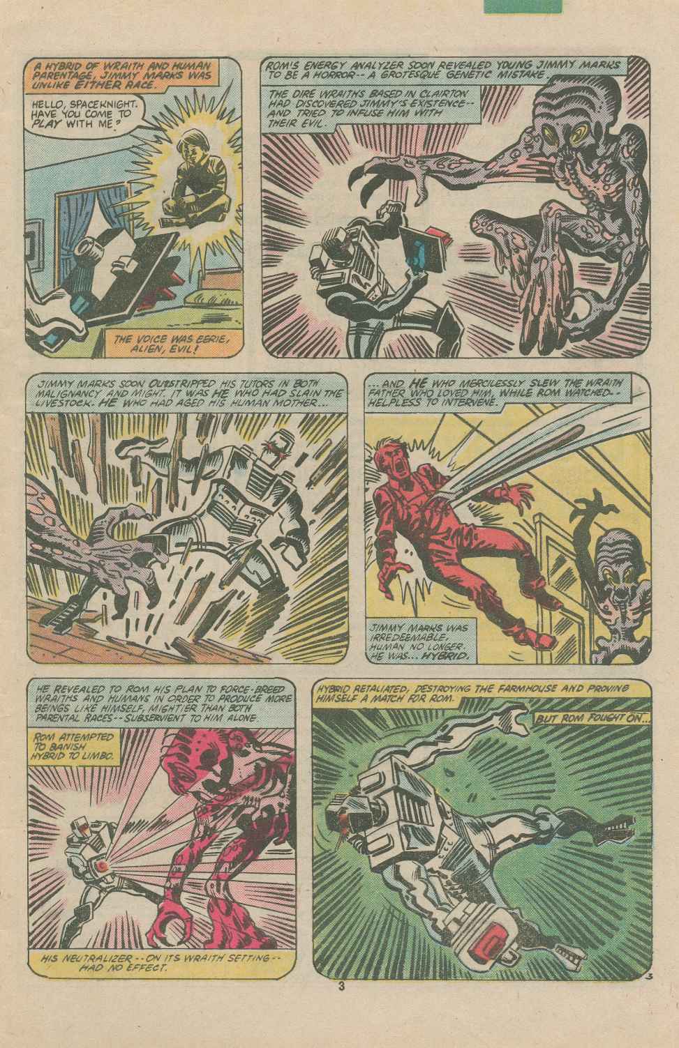 Read online ROM (1979) comic -  Issue #18 - 4