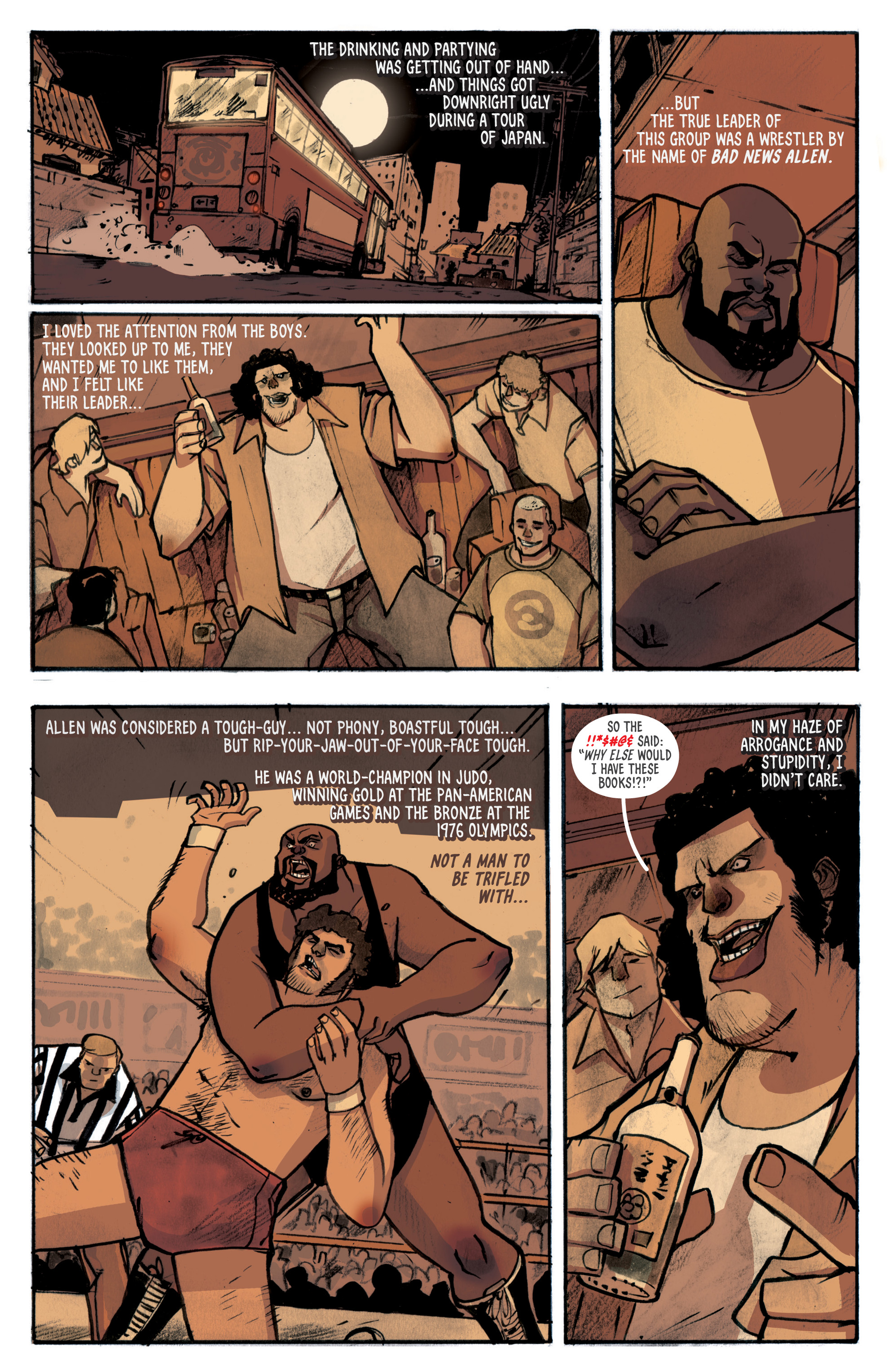 Read online Andre the Giant: Closer To Heaven comic -  Issue # TPB - 63