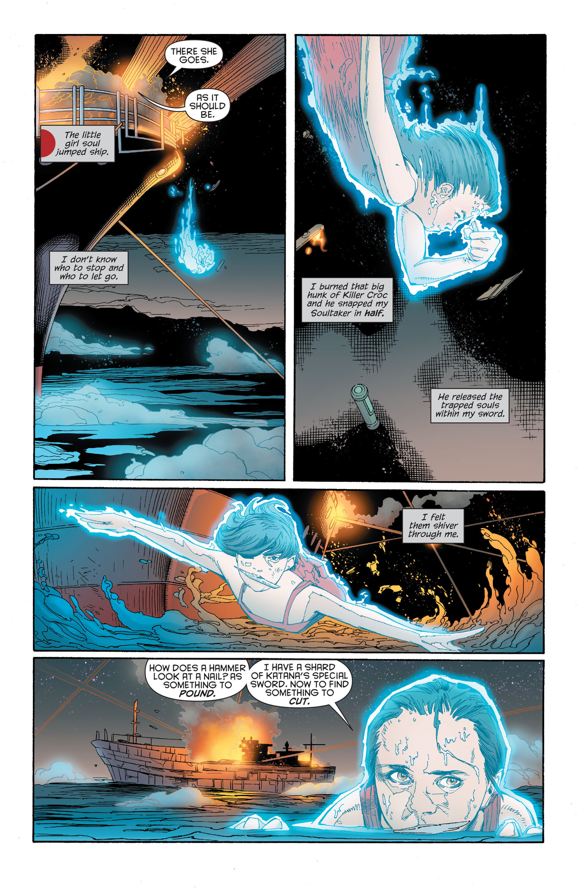 Read online Katana comic -  Issue #4 - 3