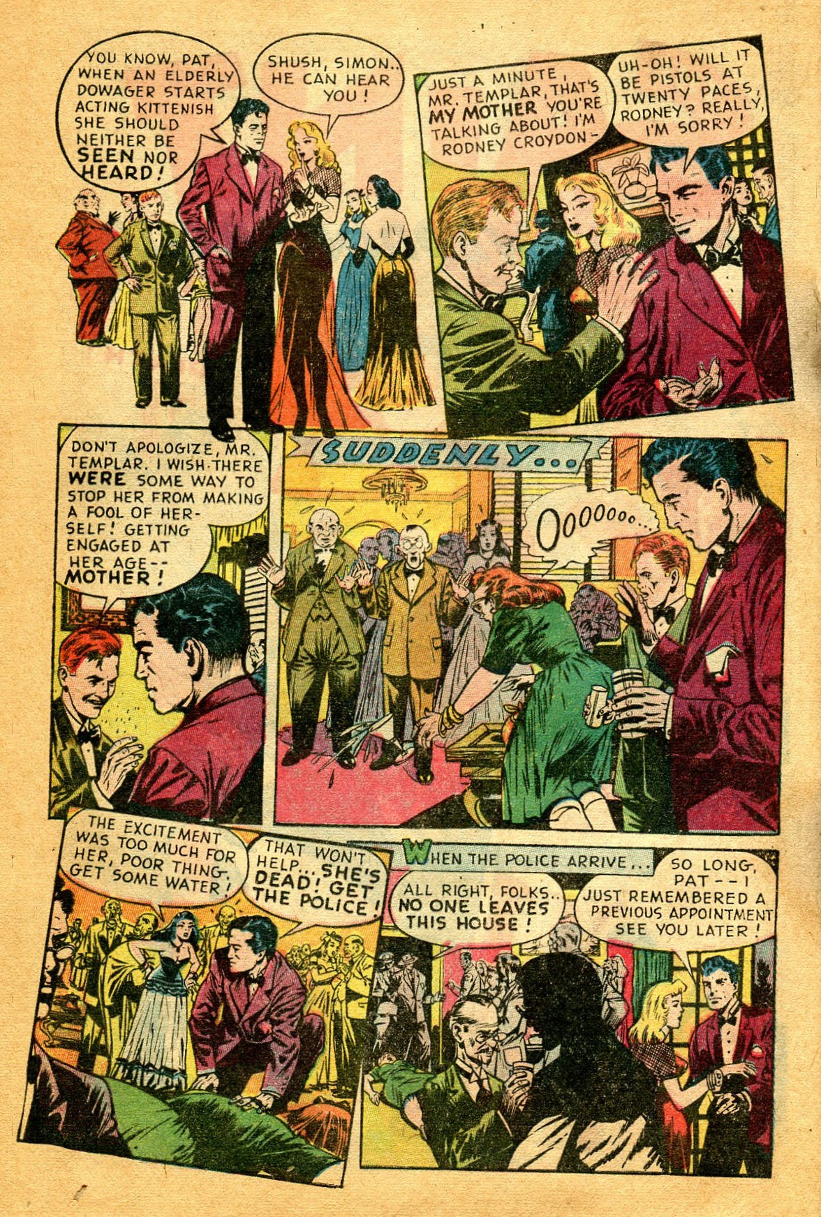 Read online The Saint (1947) comic -  Issue #3 - 28
