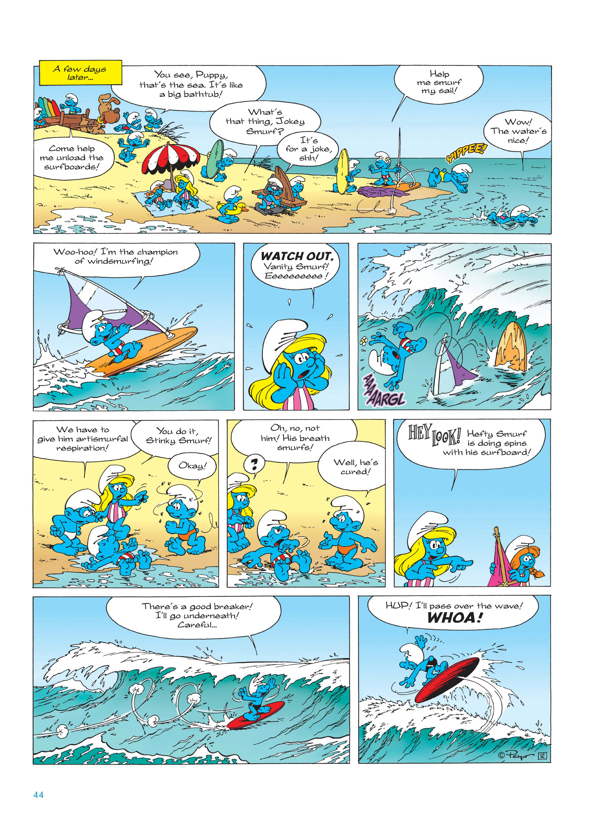 Read online The Smurfs comic -  Issue #17 - 44