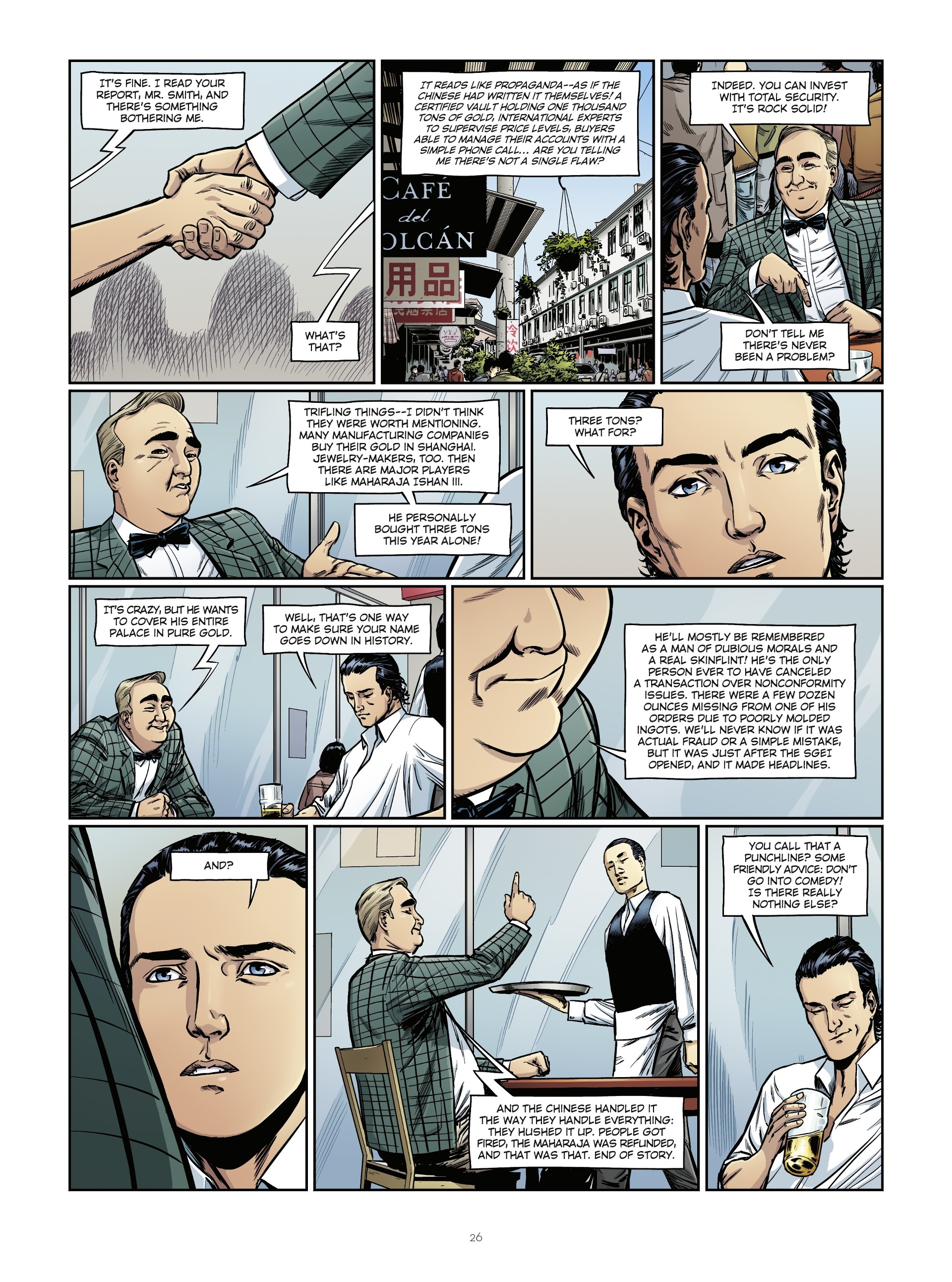 Read online Hedge Fund comic -  Issue #6 - 25