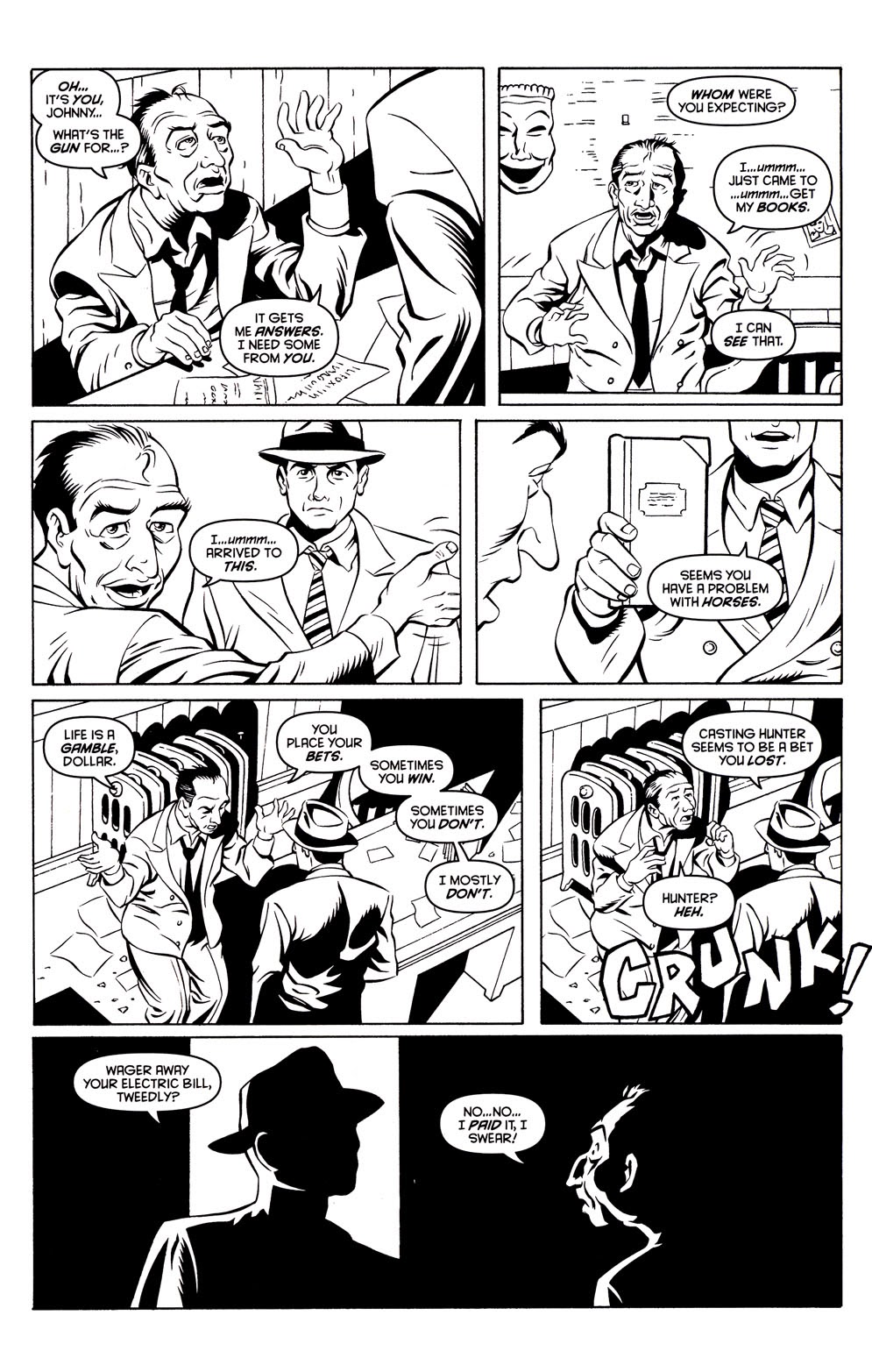 Read online Moonstone Noir: Johnny Dollar comic -  Issue # Full - 21