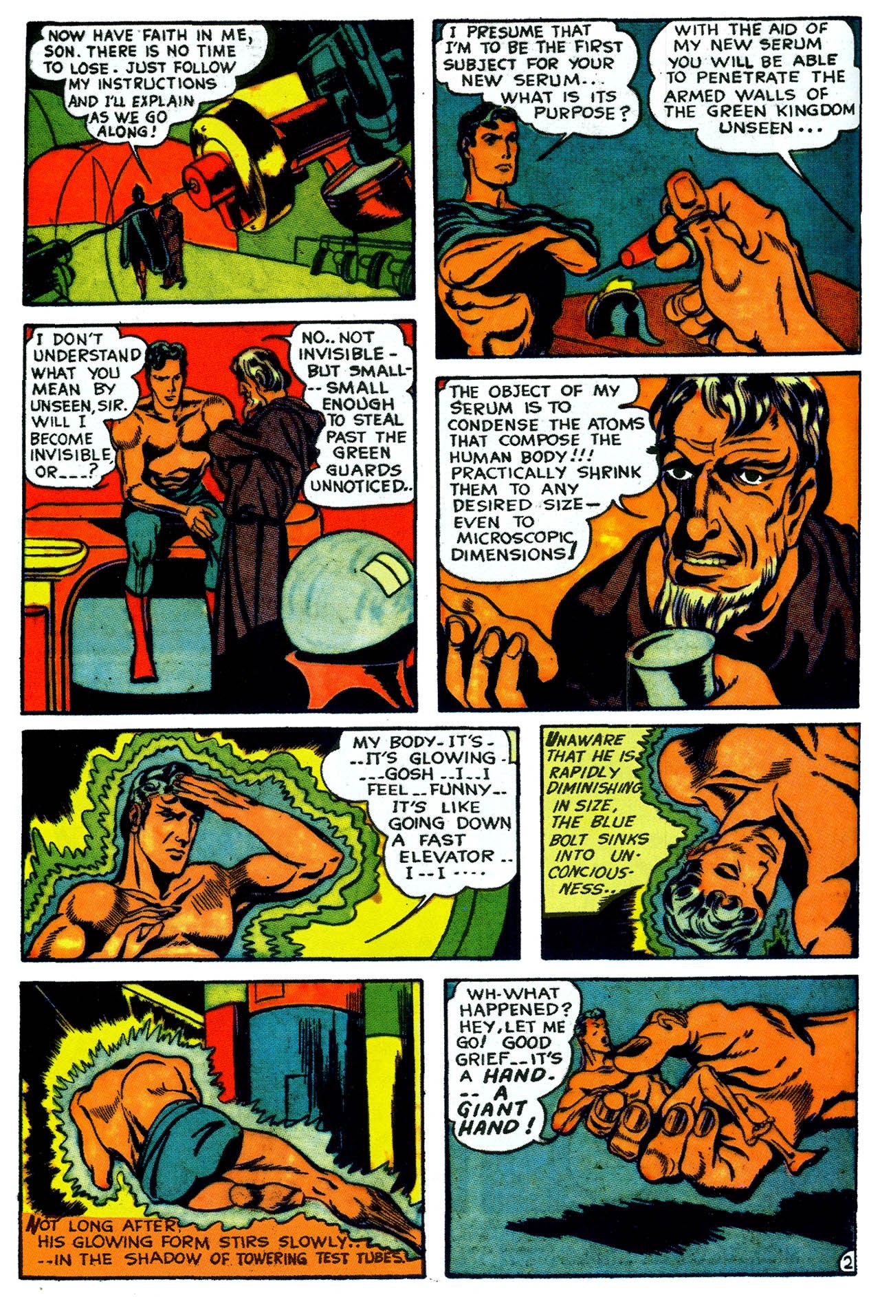 Read online Blue Bolt comic -  Issue # TPB - 22