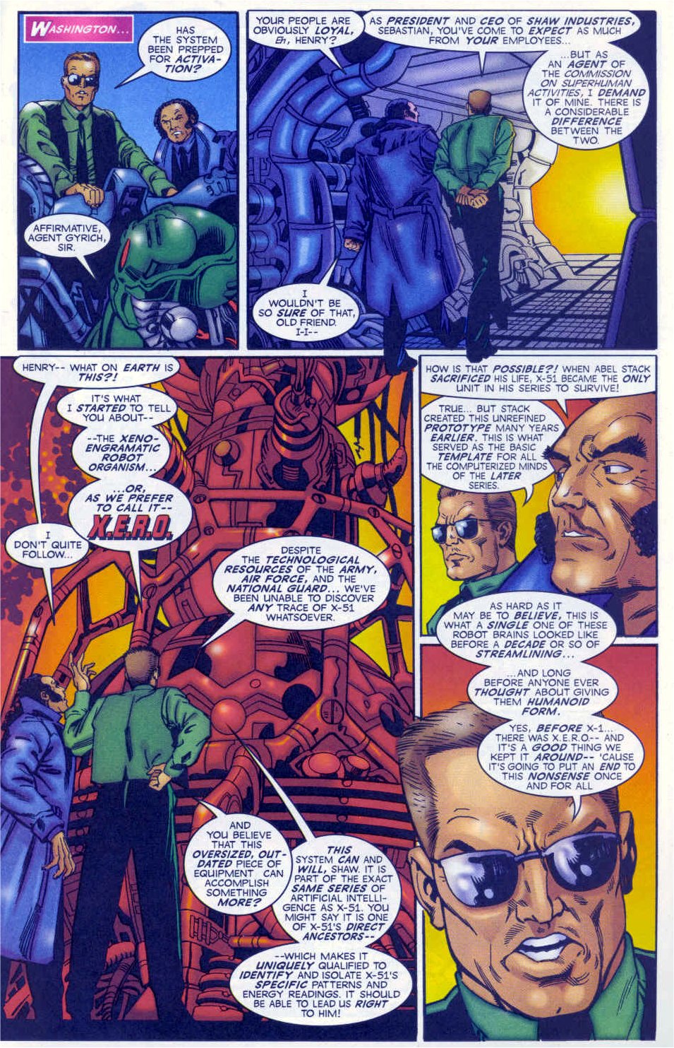 Read online X-51 comic -  Issue #3 - 9