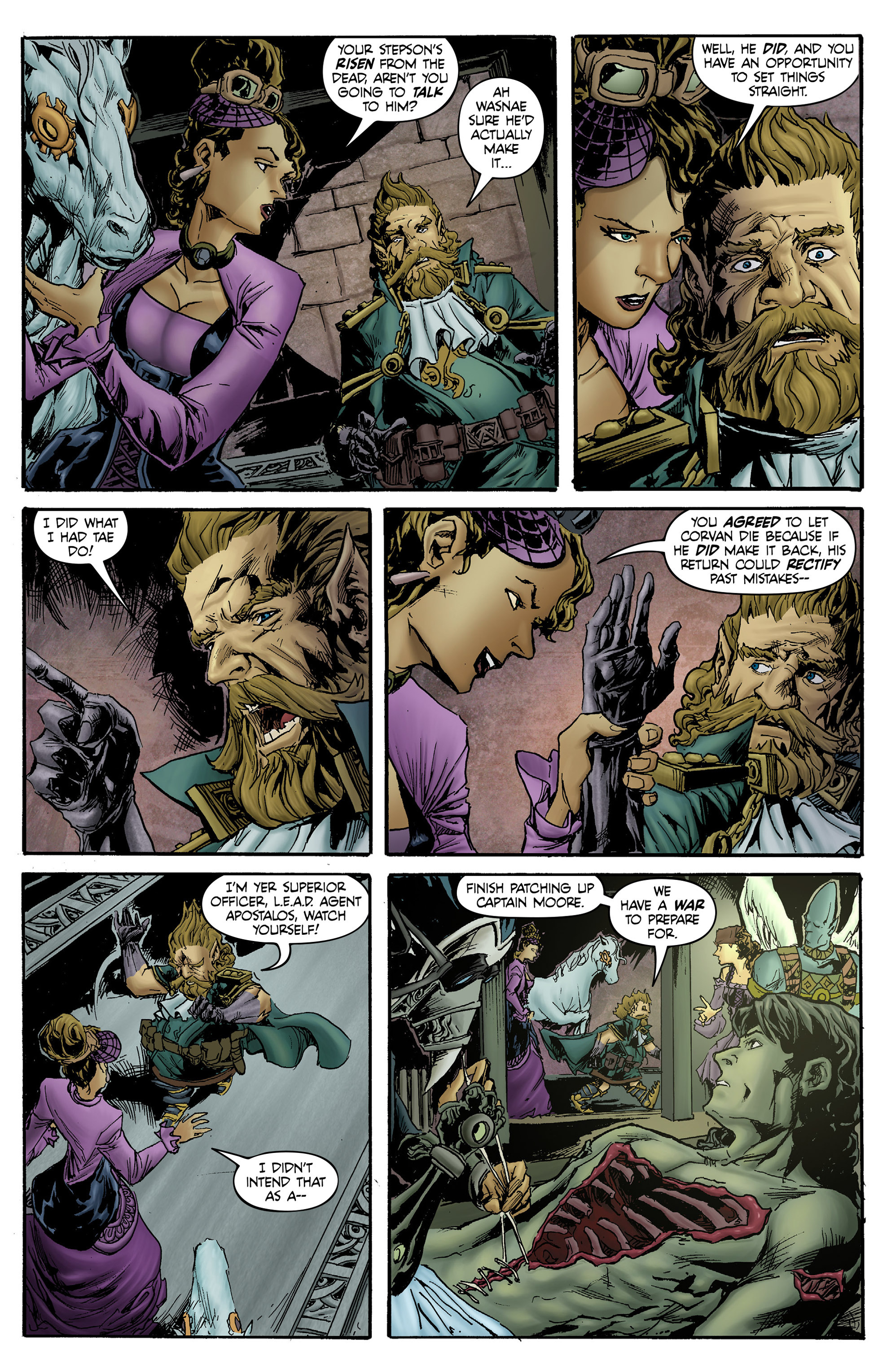 Read online Raven Nevermore comic -  Issue #8 - 5