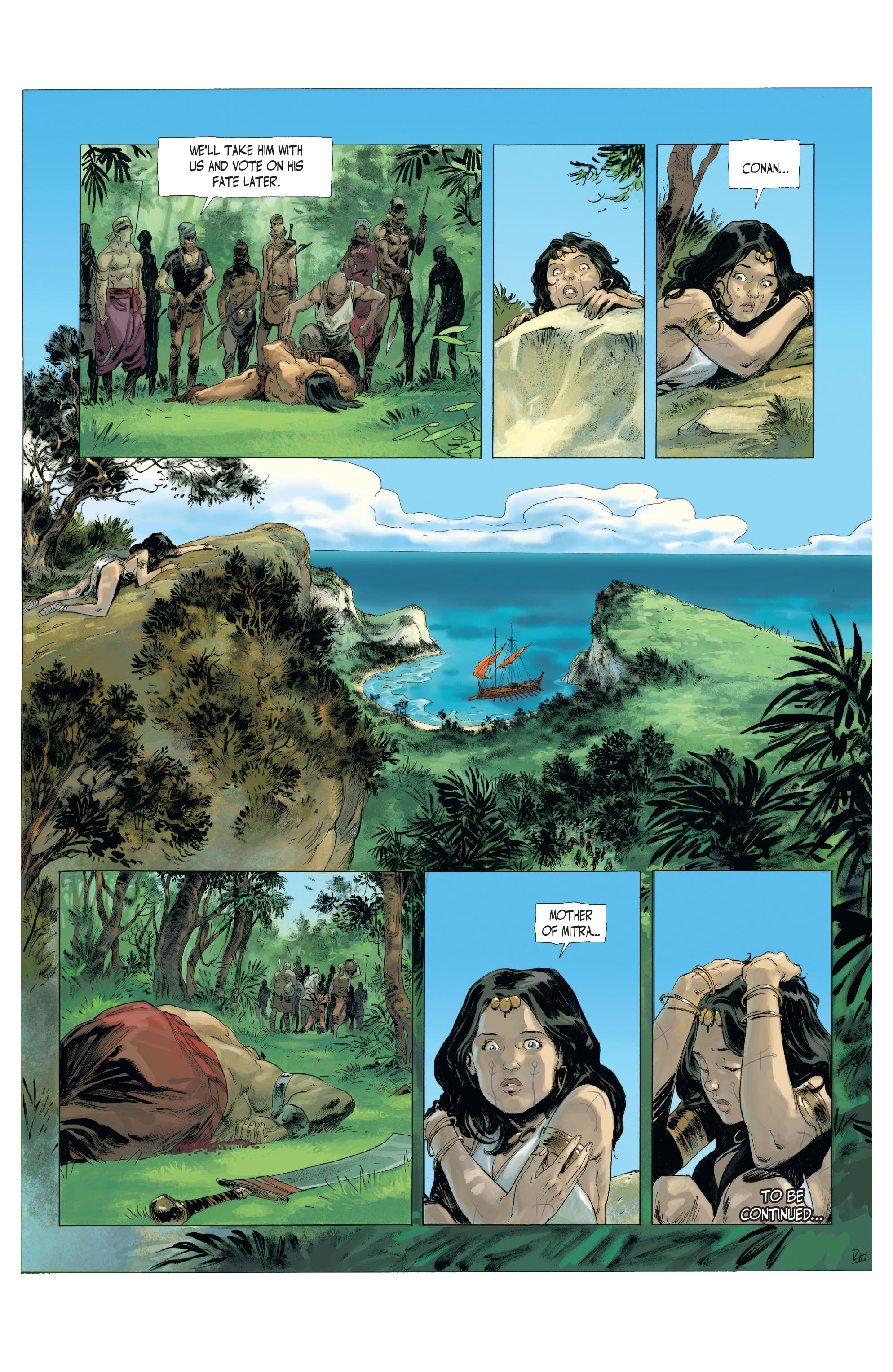 Read online The Cimmerian: Iron Shadows in the Moon comic -  Issue #2 - 22