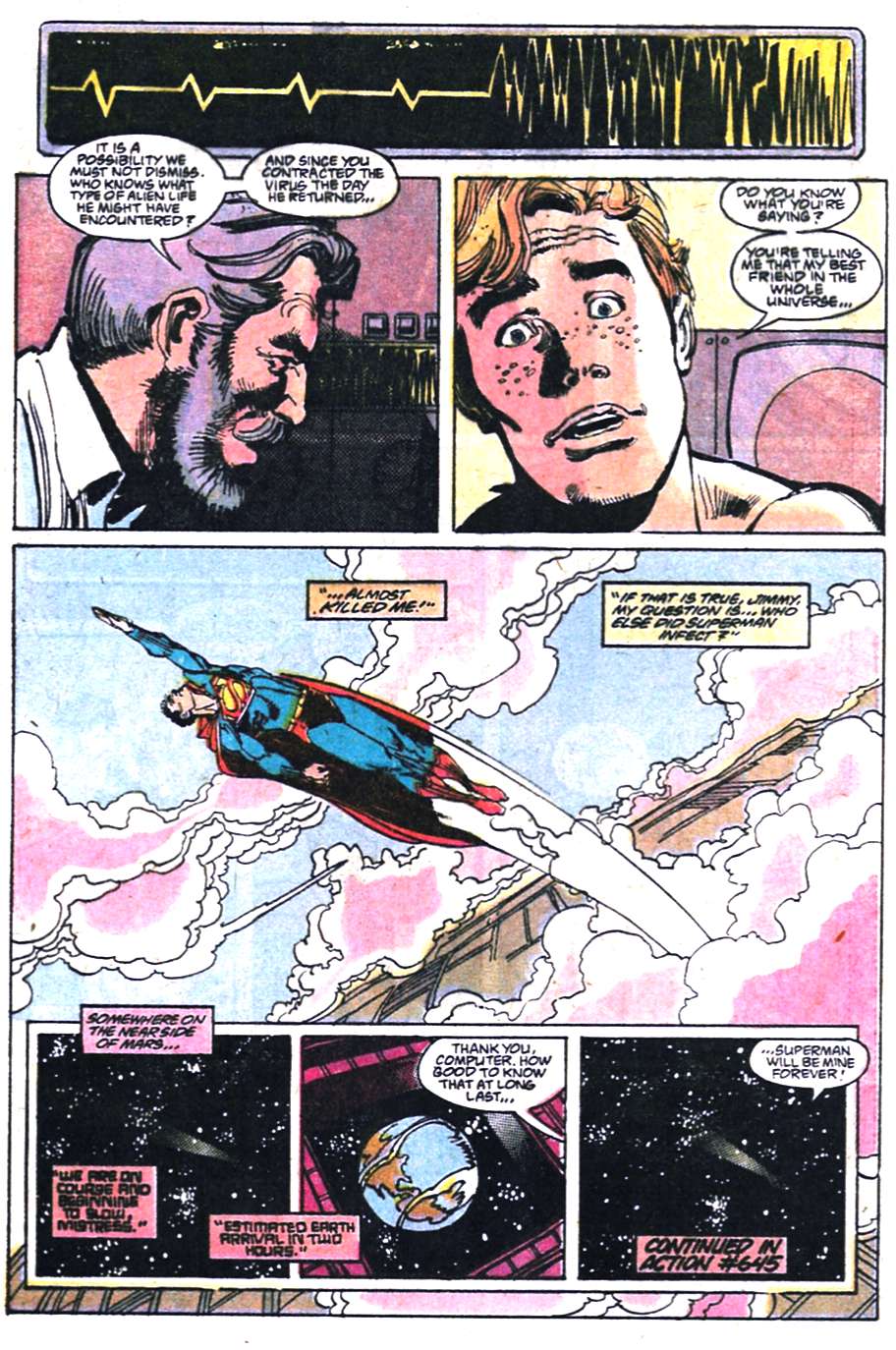 Read online Adventures of Superman (1987) comic -  Issue #458 - 23