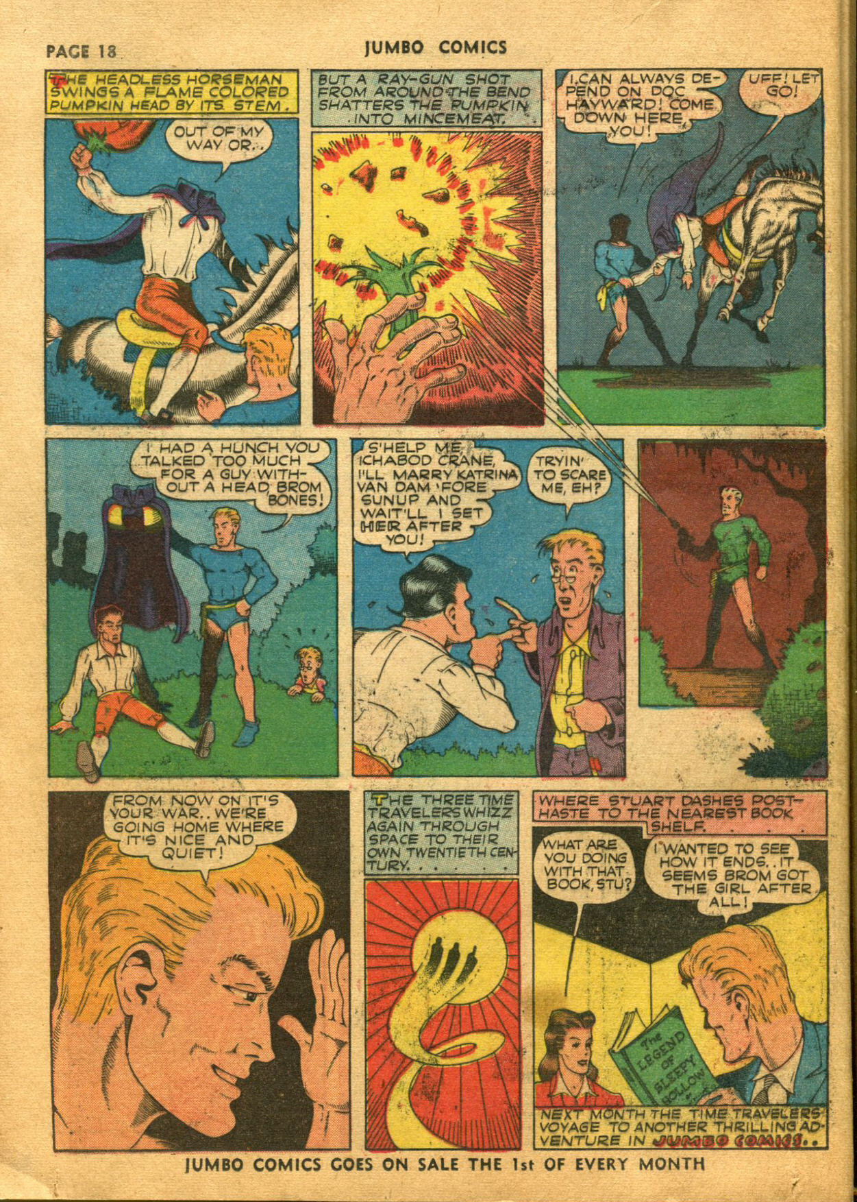 Read online Jumbo Comics comic -  Issue #35 - 21